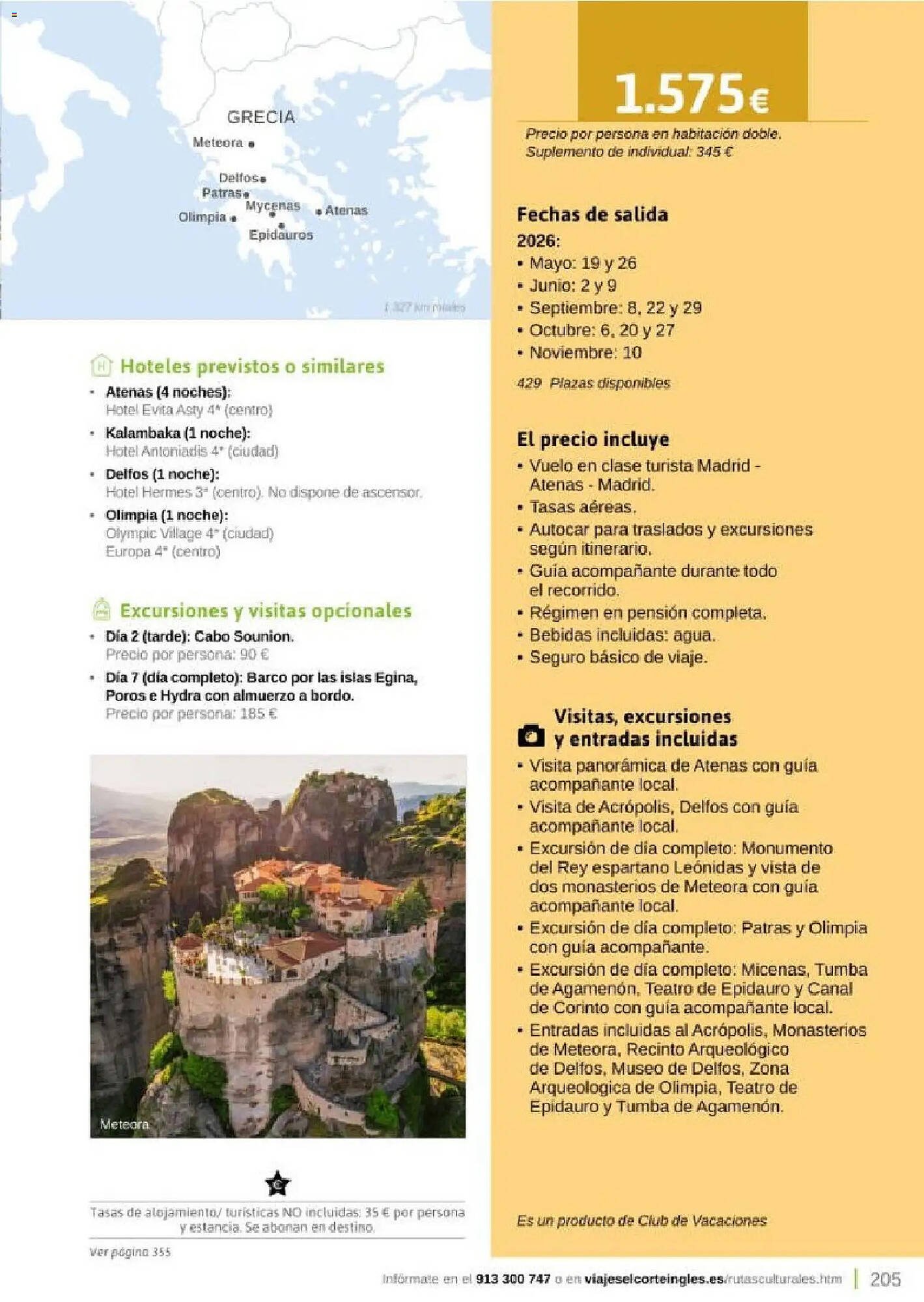 Catálogo Viajes El Corte Inglés