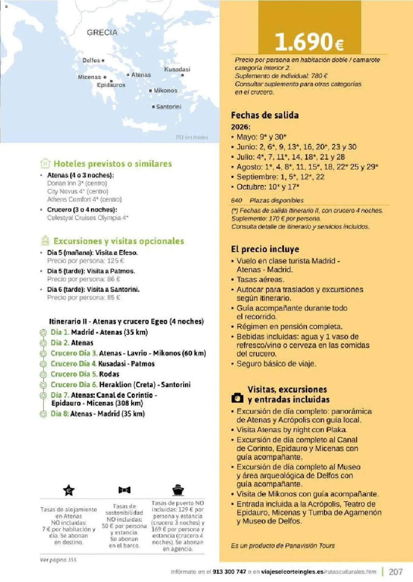 Catálogo Viajes El Corte Inglés