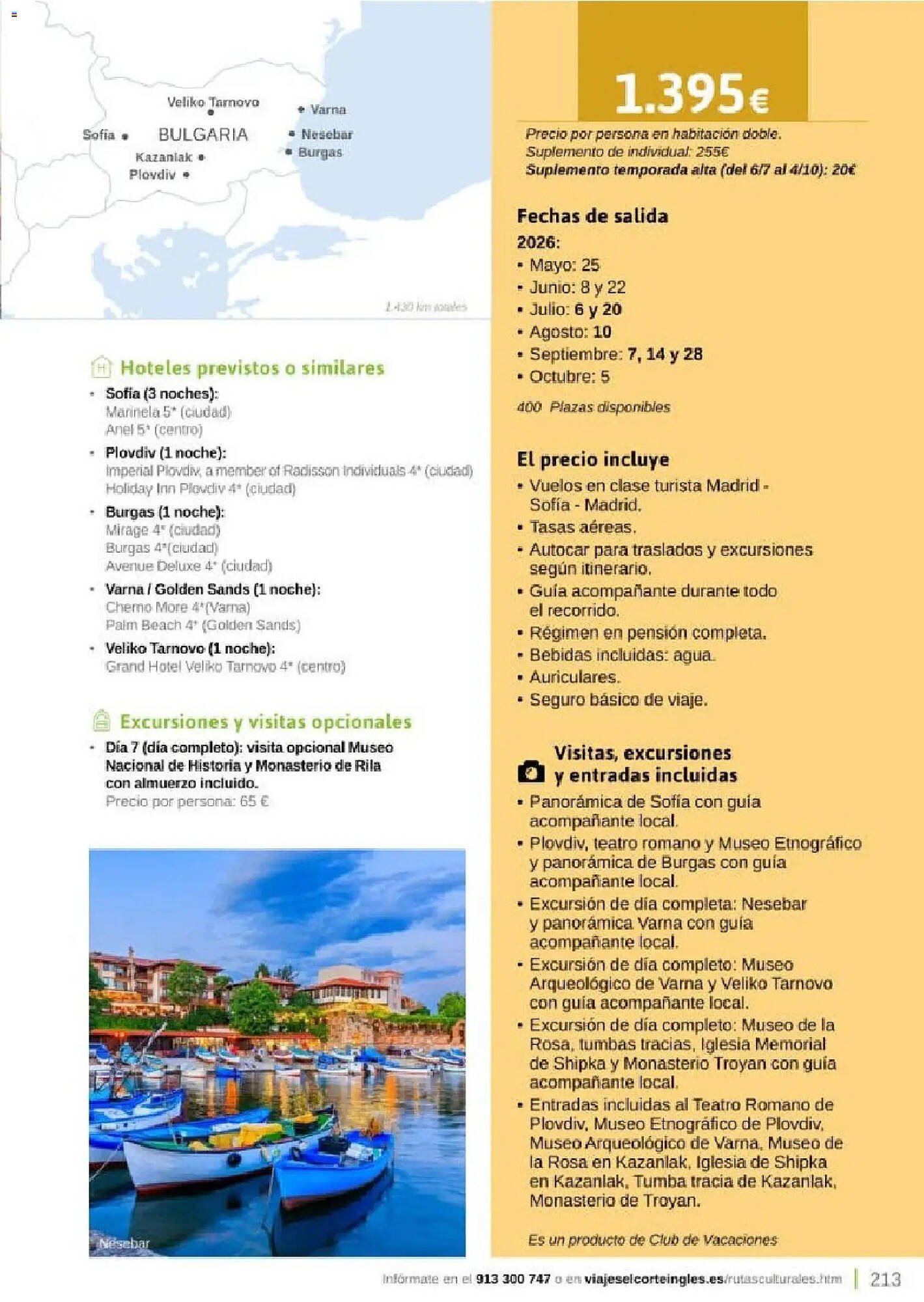 Catálogo Viajes El Corte Inglés