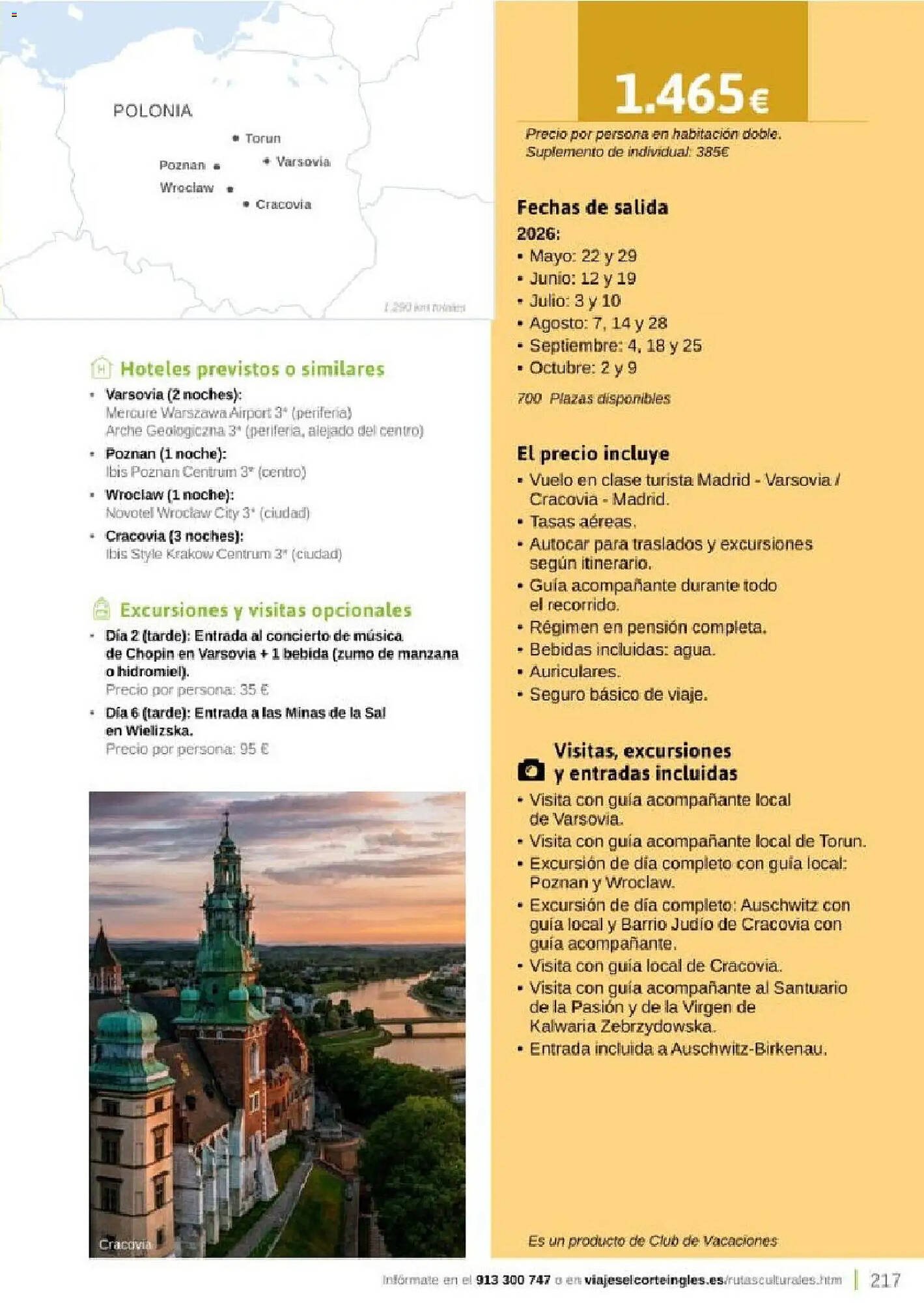 Catálogo Viajes El Corte Inglés