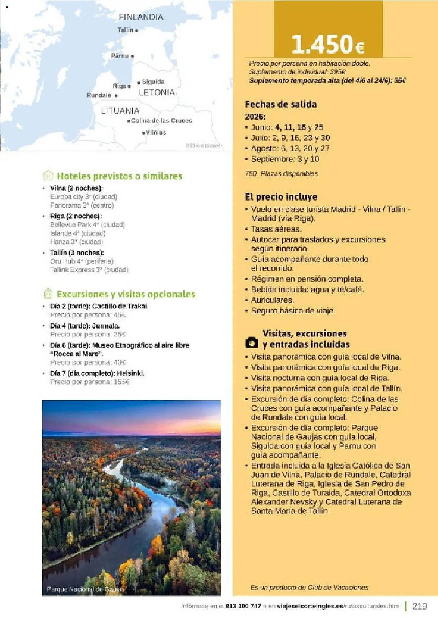 Catálogo Viajes El Corte Inglés