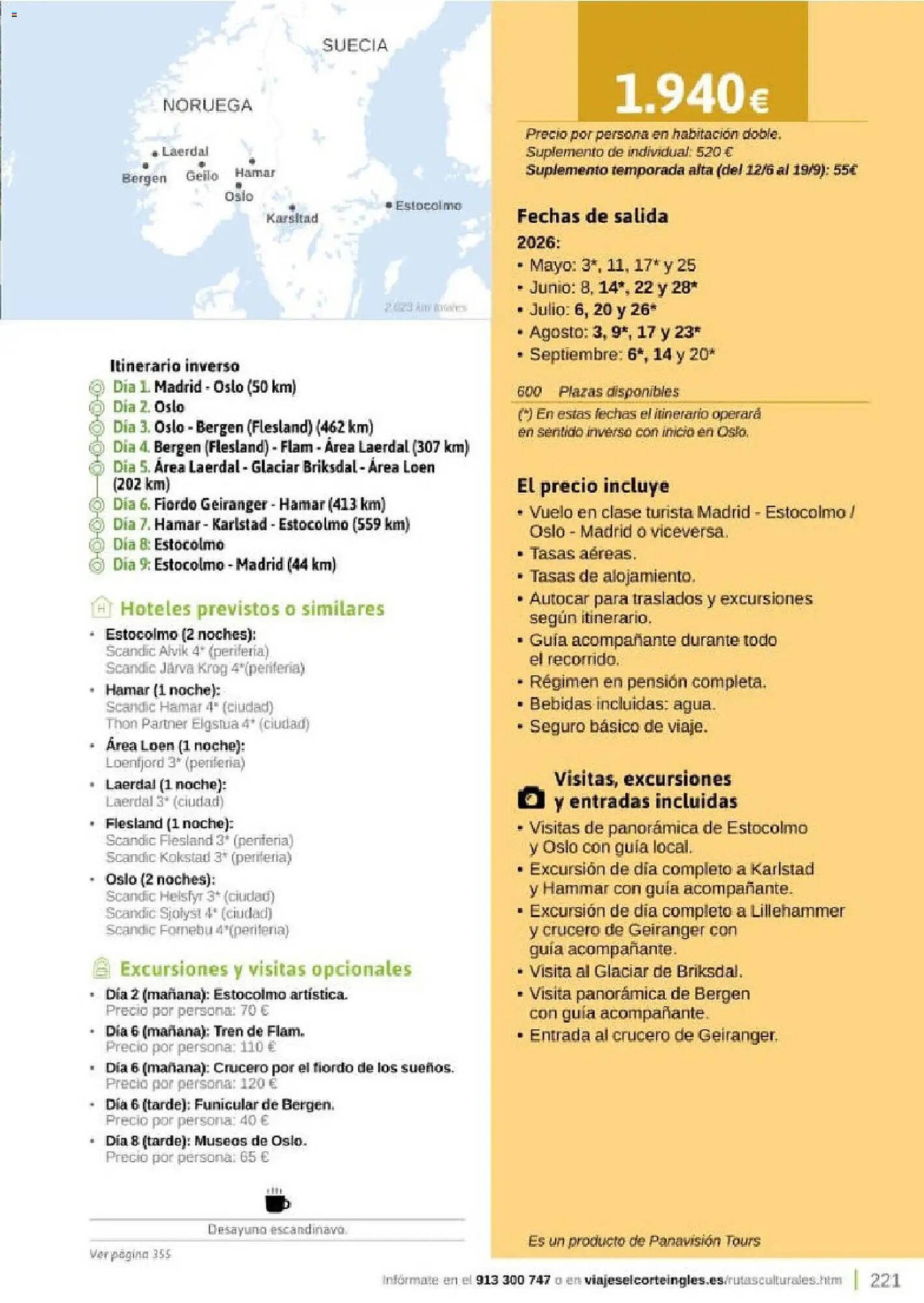 Catálogo Viajes El Corte Inglés