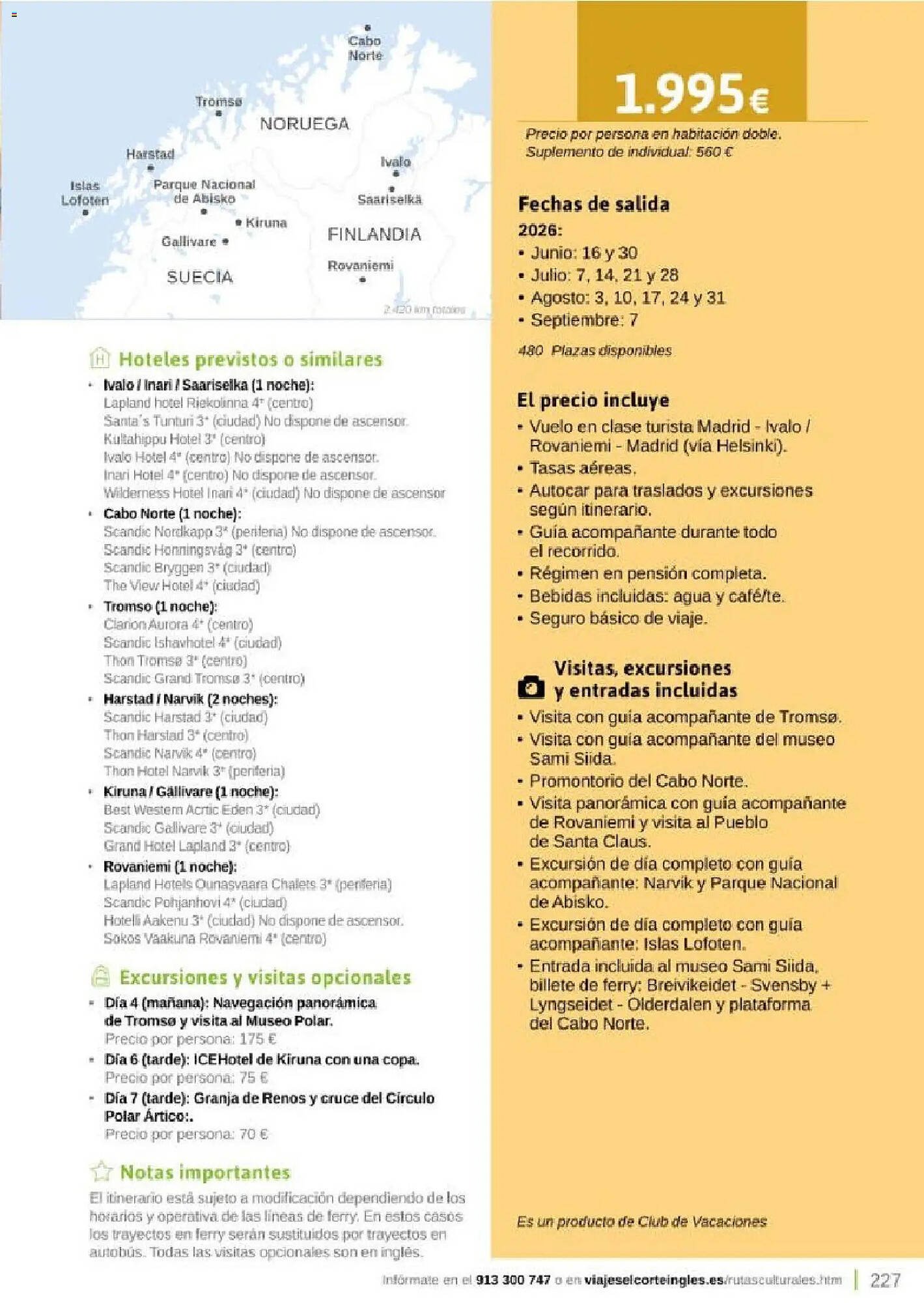 Catálogo Viajes El Corte Inglés