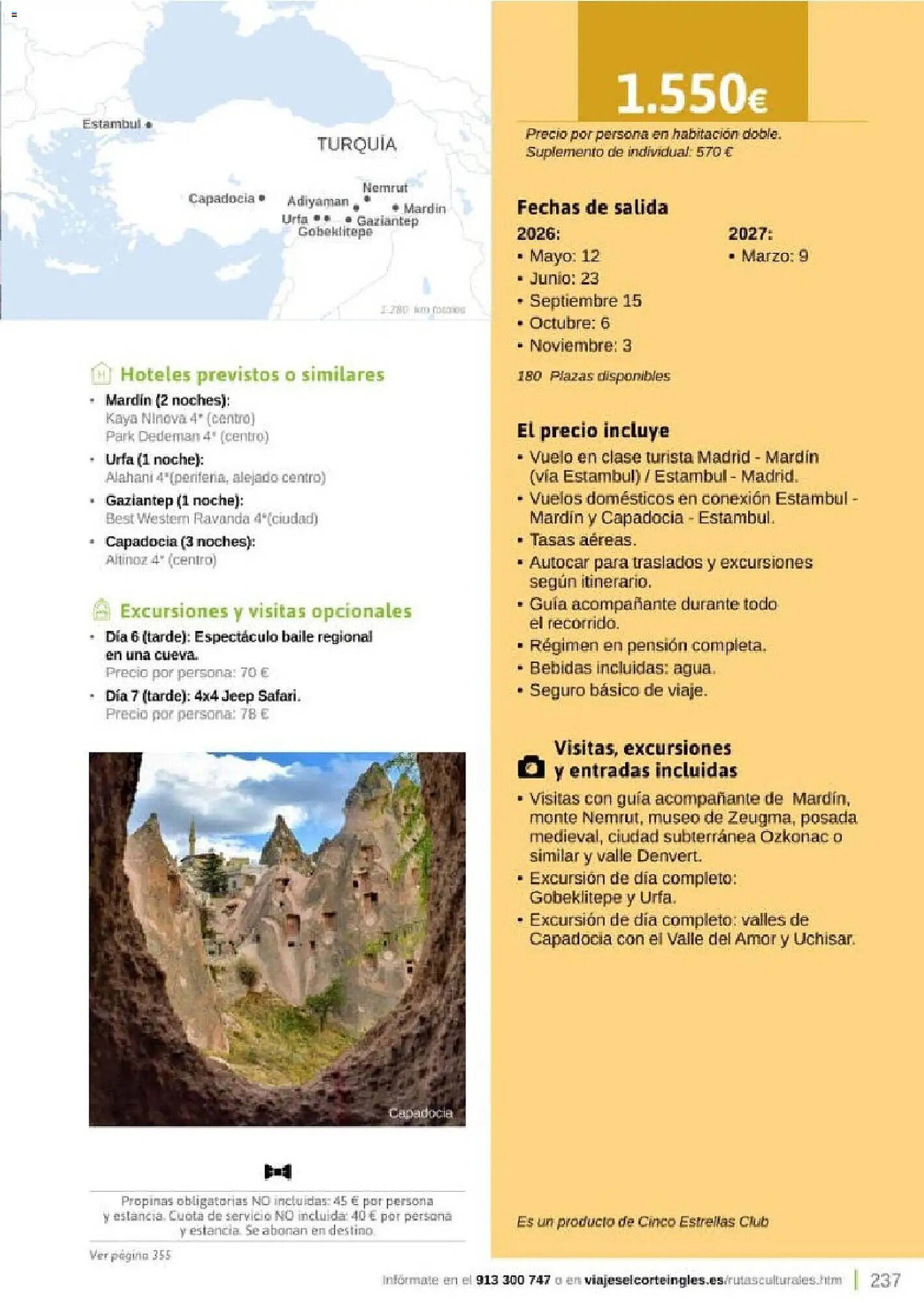 Catálogo Viajes El Corte Inglés