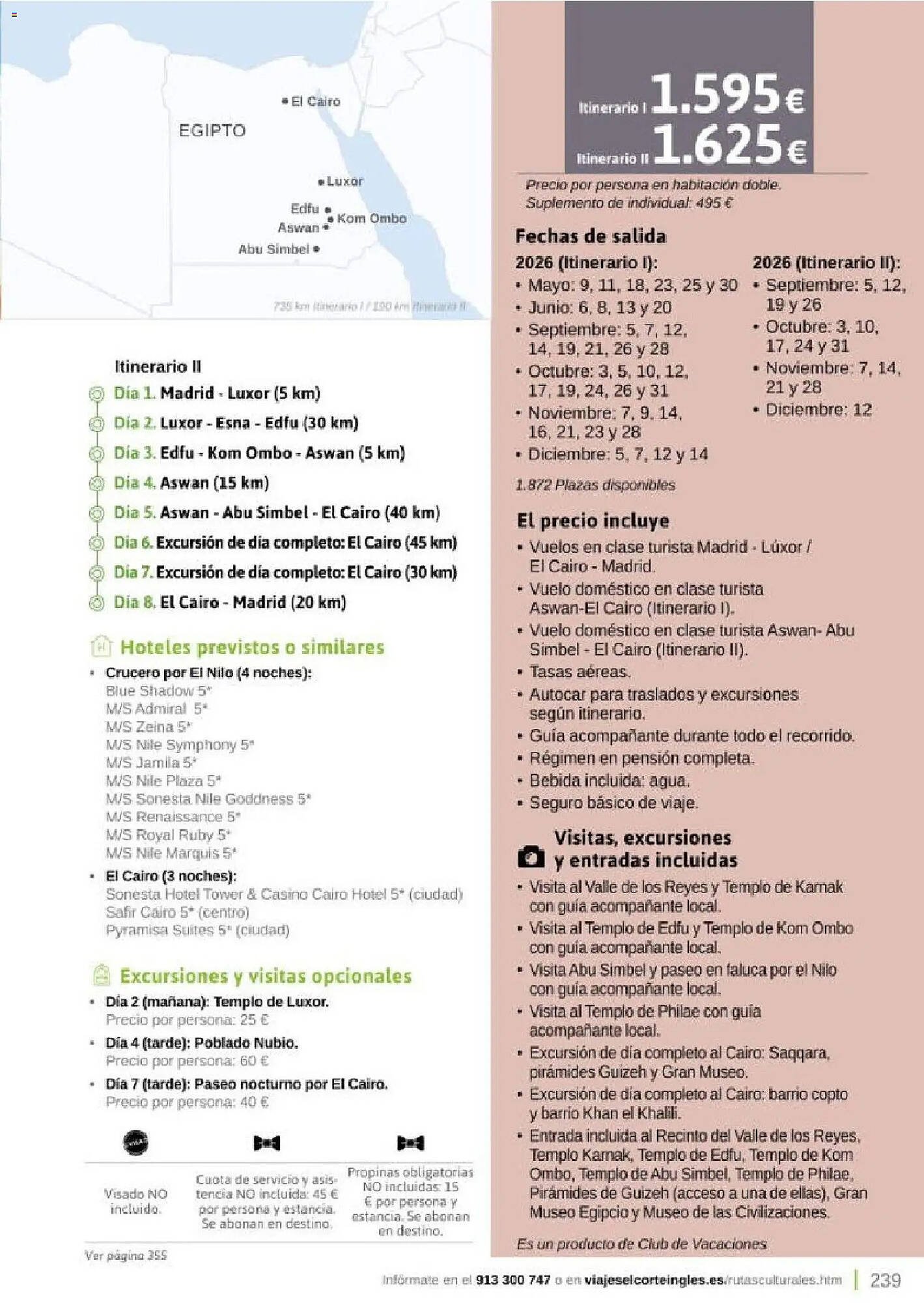 Catálogo Viajes El Corte Inglés