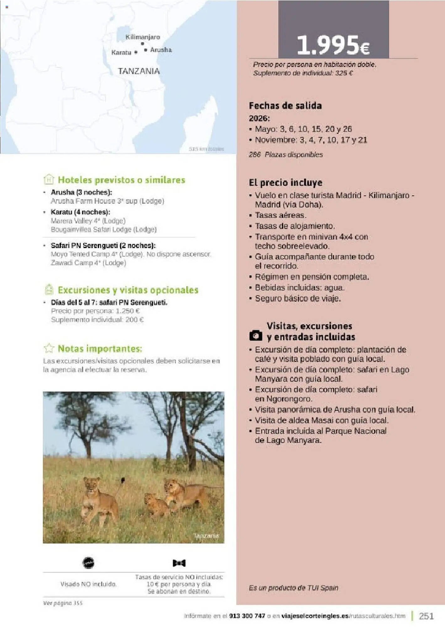 Catálogo Viajes El Corte Inglés