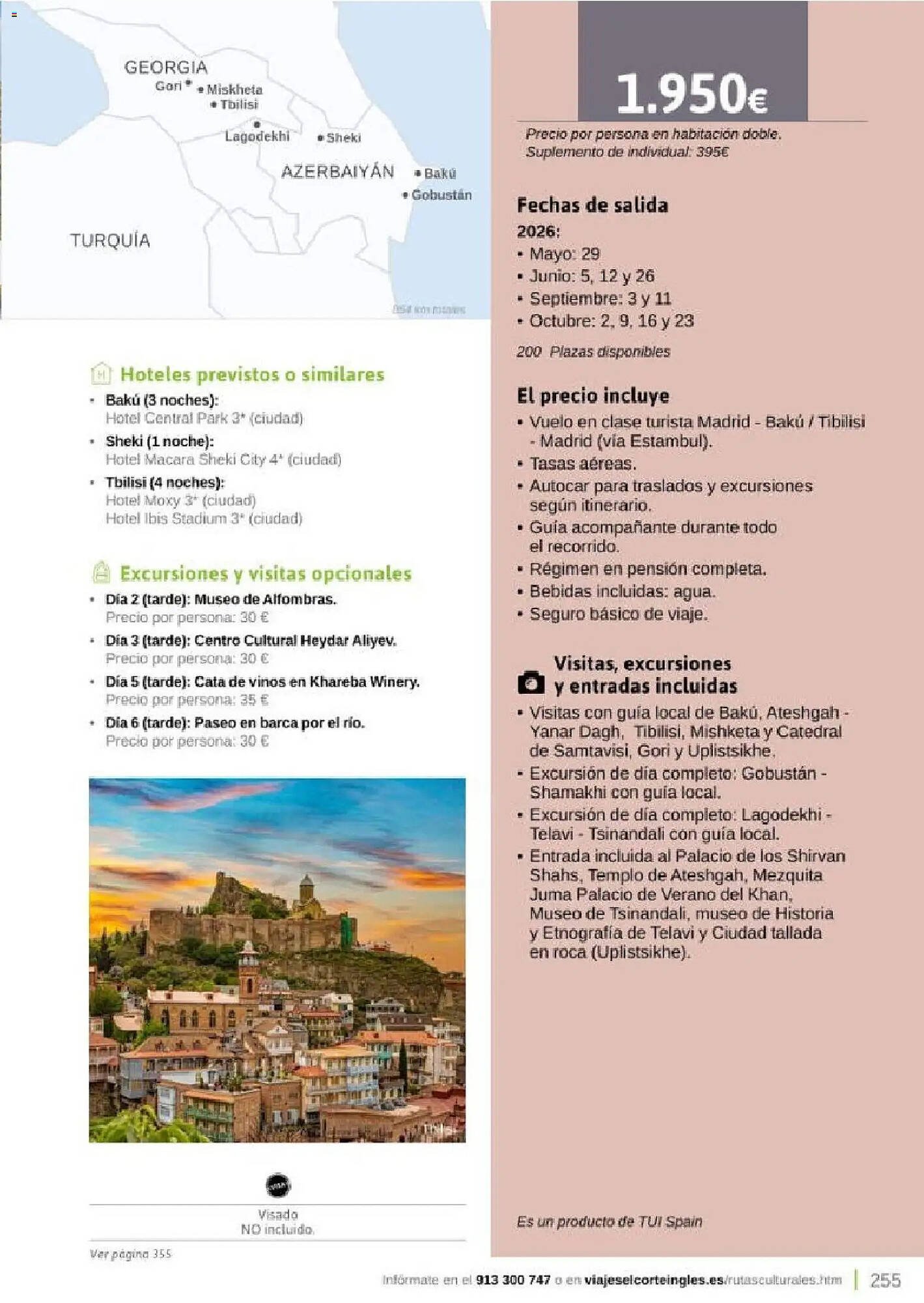 Catálogo Viajes El Corte Inglés