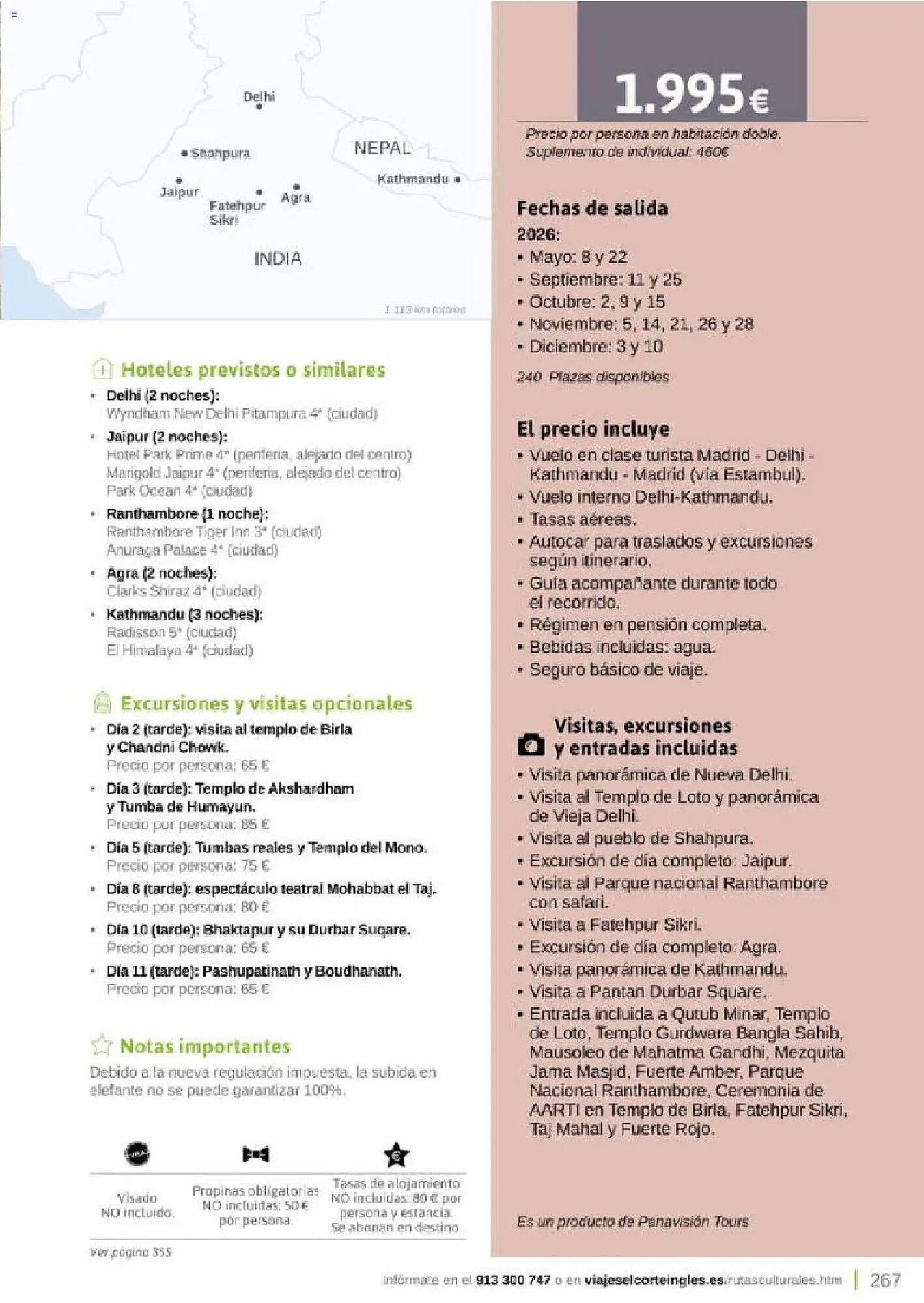 Catálogo Viajes El Corte Inglés