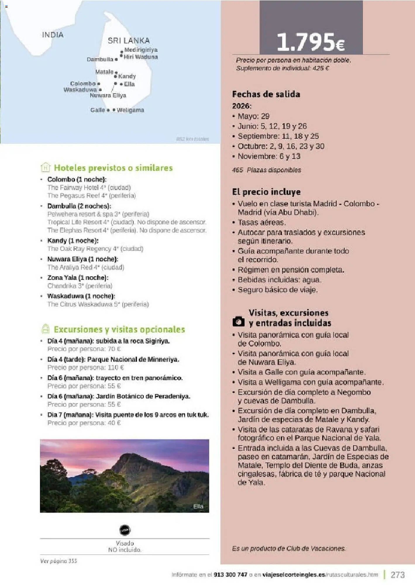 Catálogo Viajes El Corte Inglés