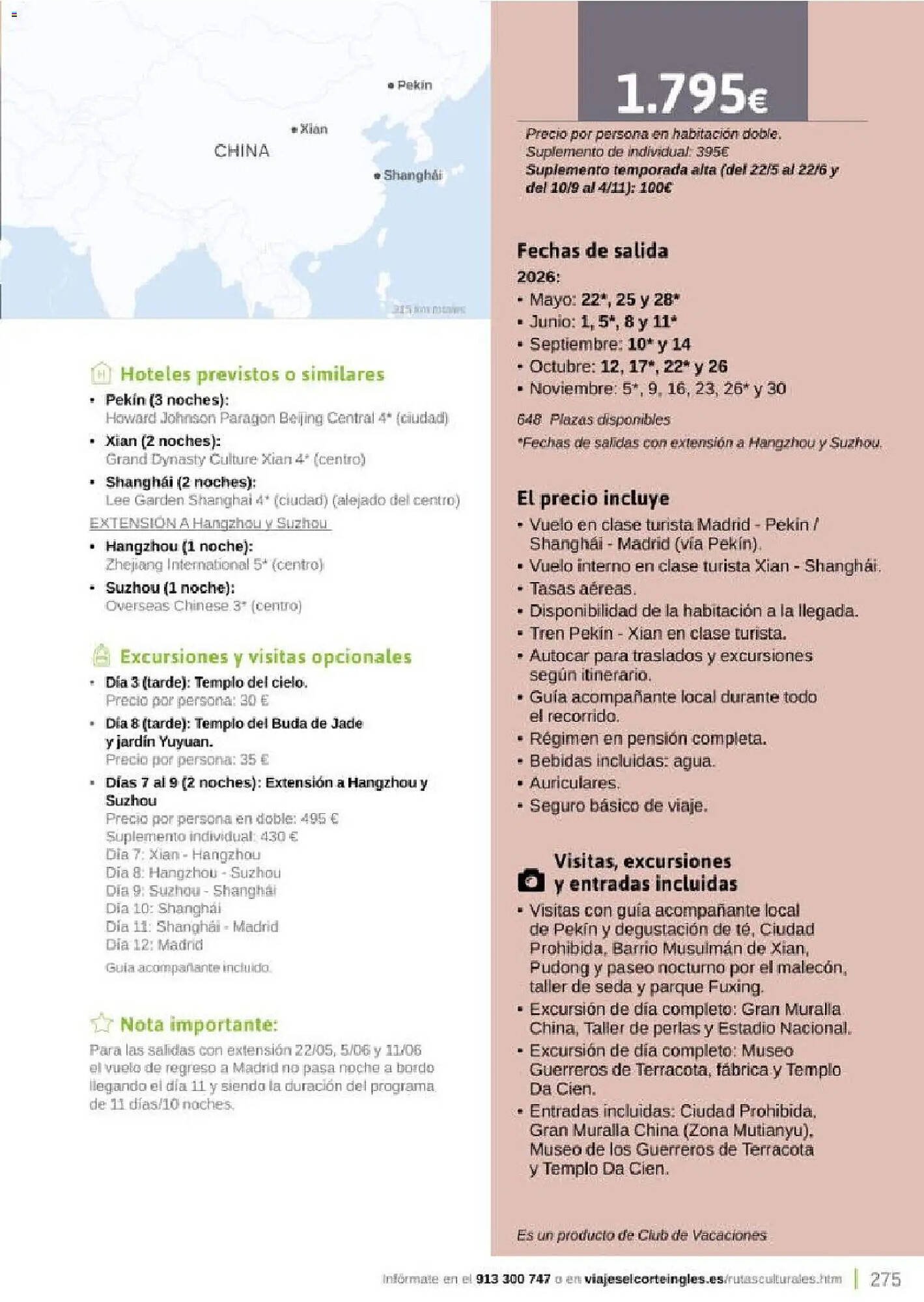 Catálogo Viajes El Corte Inglés