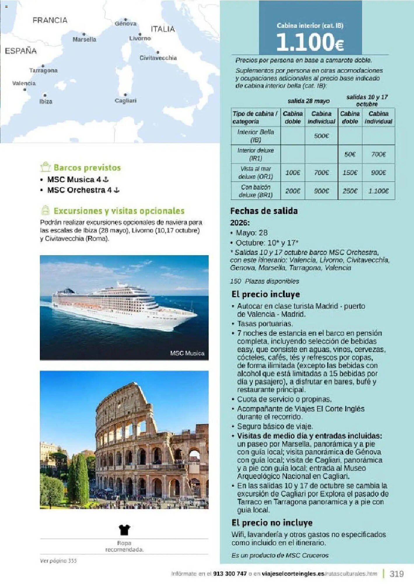 Catálogo Viajes El Corte Inglés