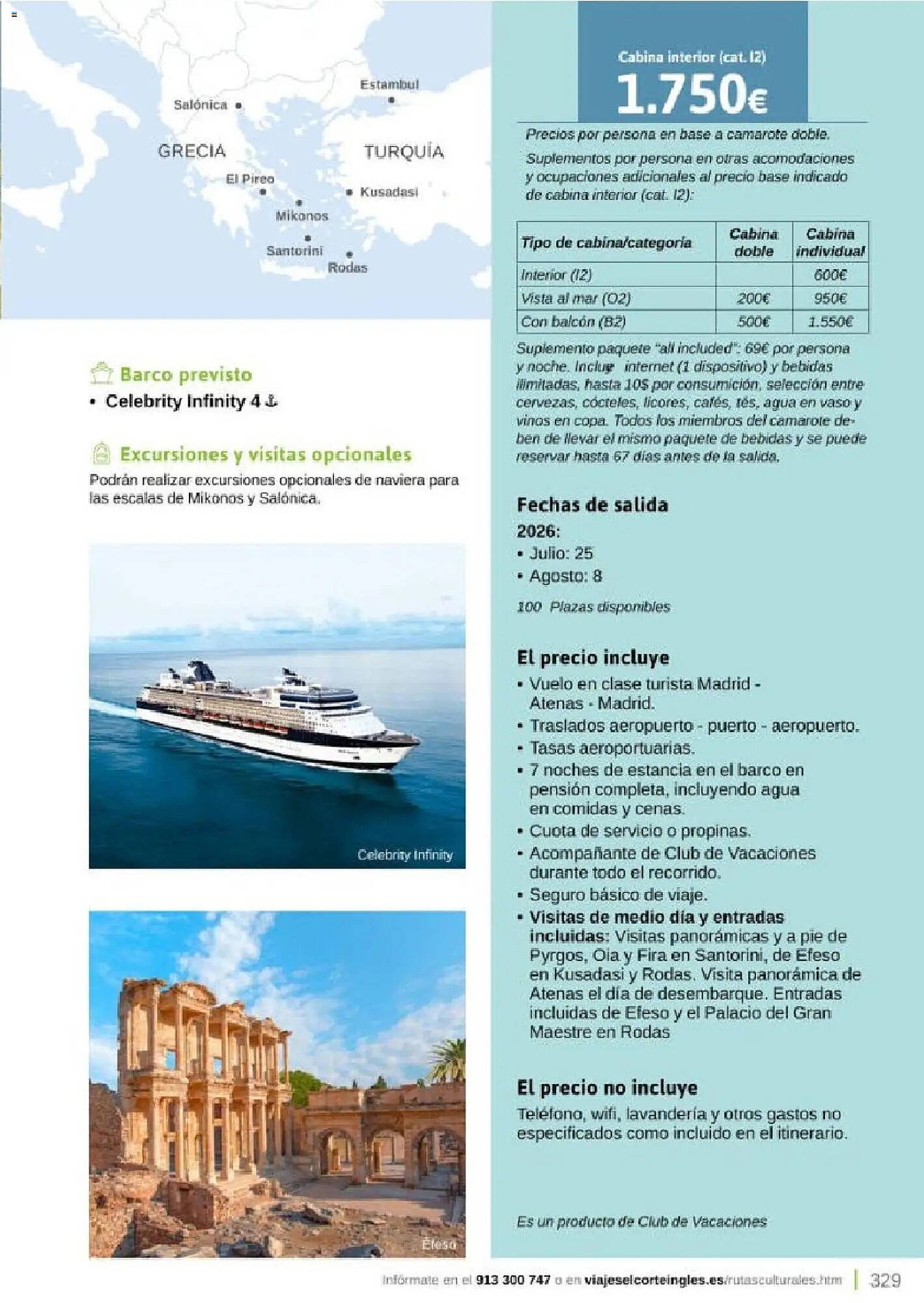 Catálogo Viajes El Corte Inglés