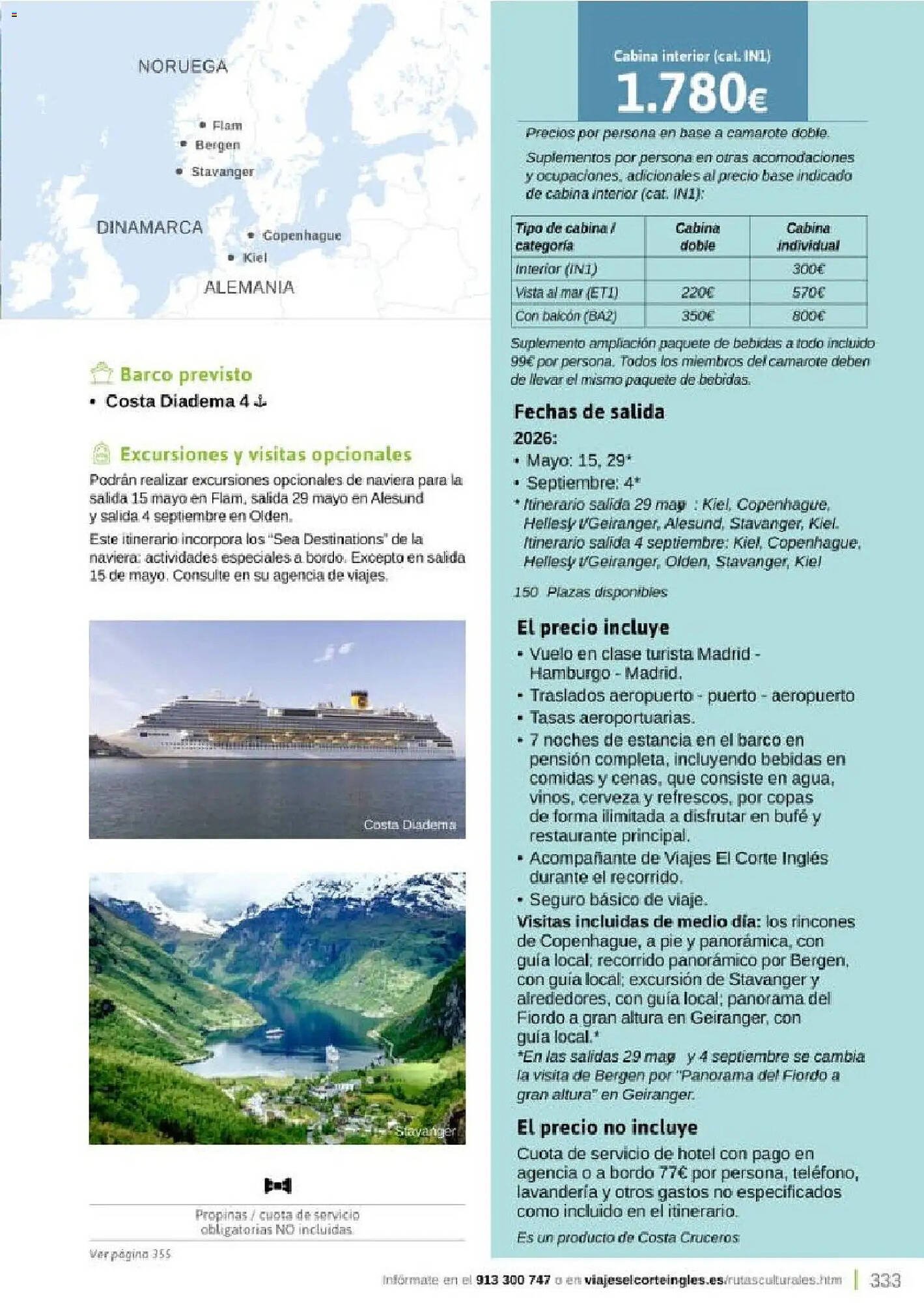 Catálogo Viajes El Corte Inglés