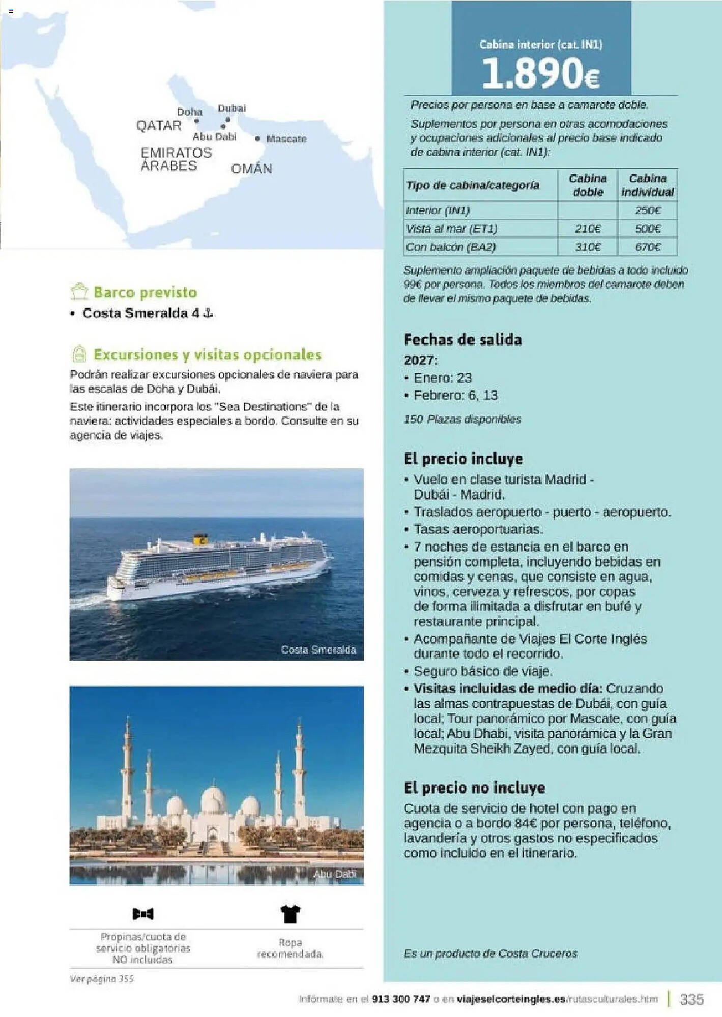 Catálogo Viajes El Corte Inglés