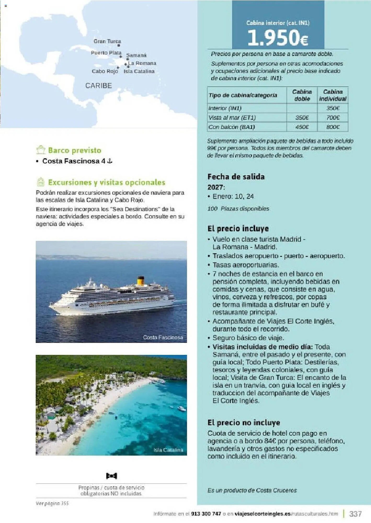 Catálogo Viajes El Corte Inglés