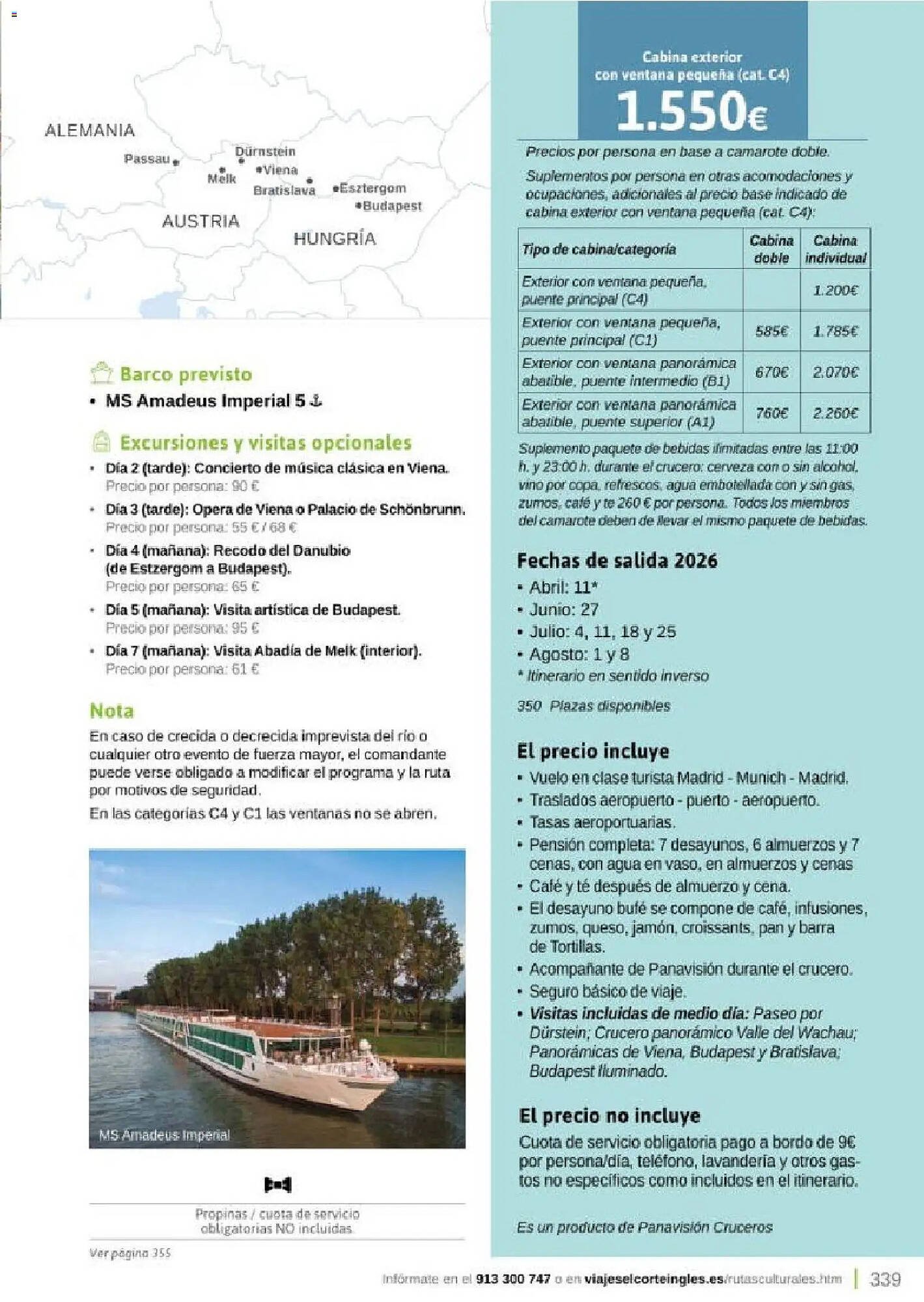 Catálogo Viajes El Corte Inglés