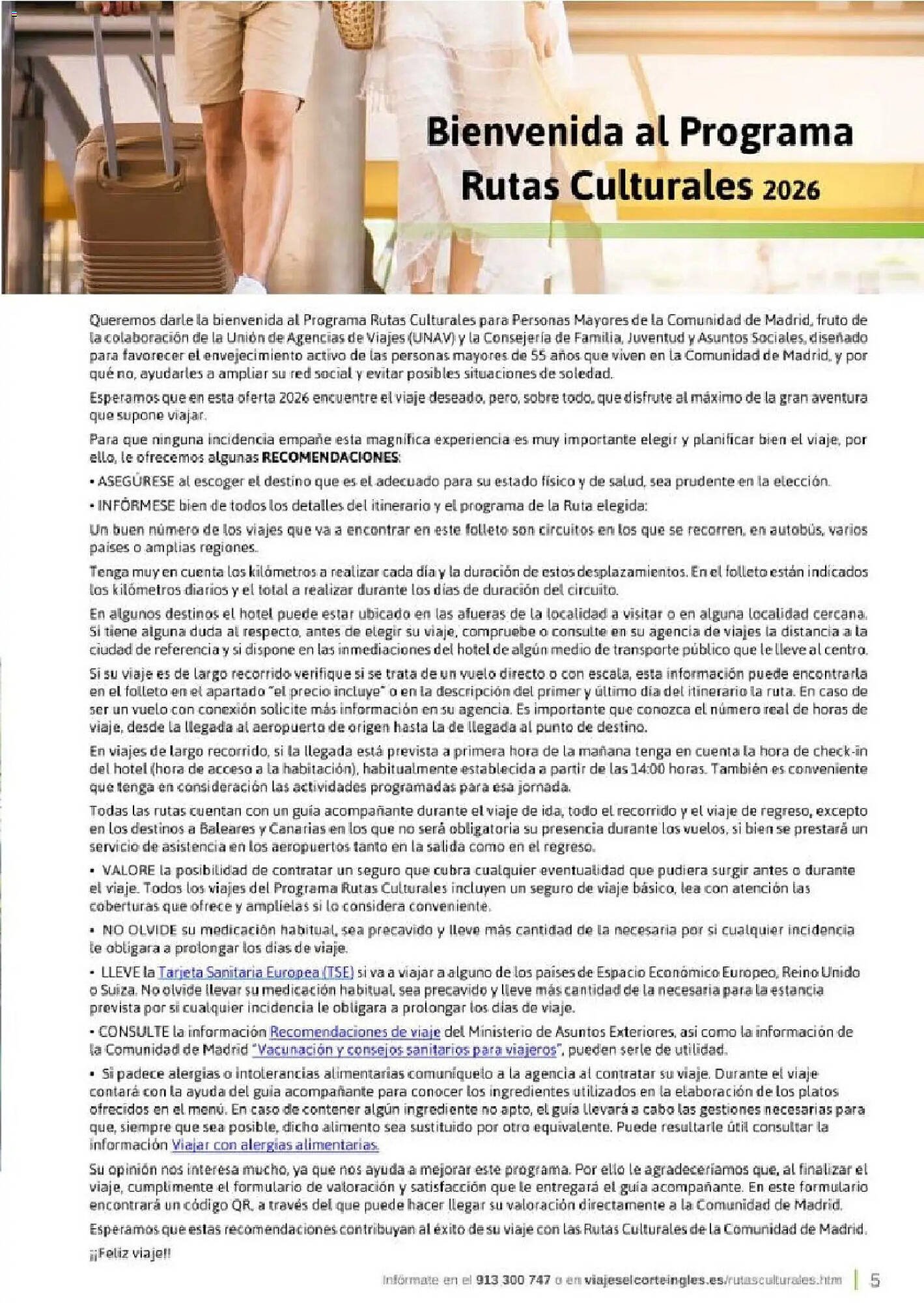 Catálogo Viajes El Corte Inglés