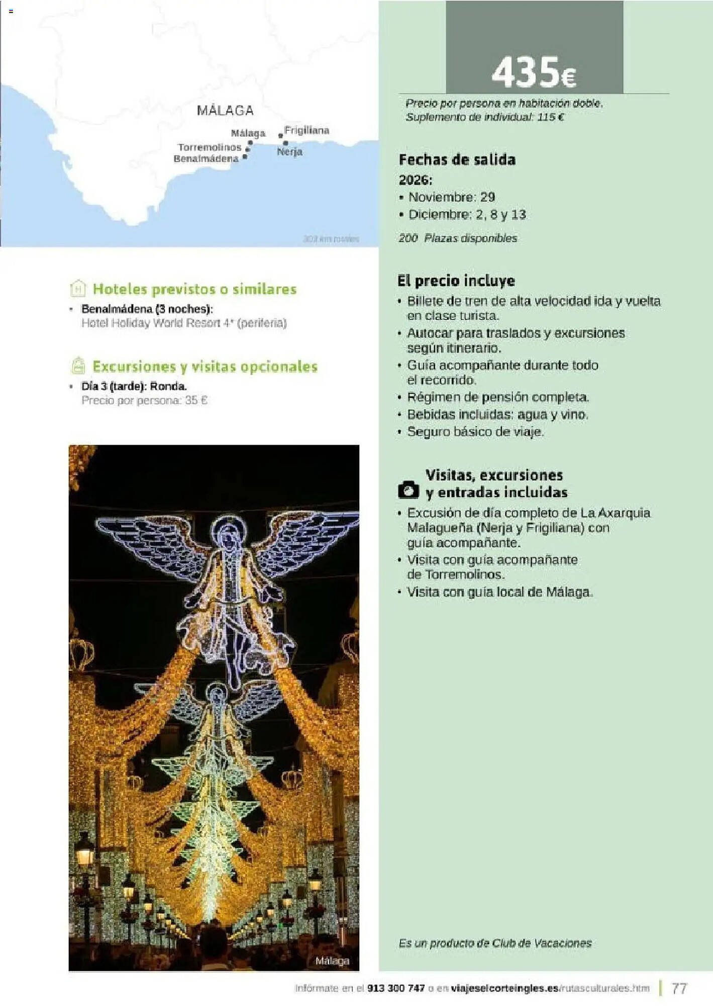 Catálogo Viajes El Corte Inglés