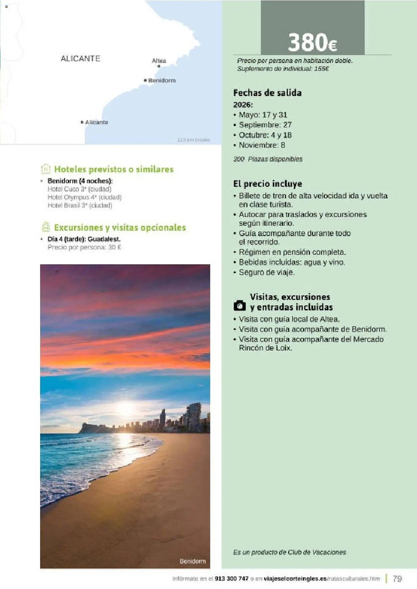 Catálogo Viajes El Corte Inglés