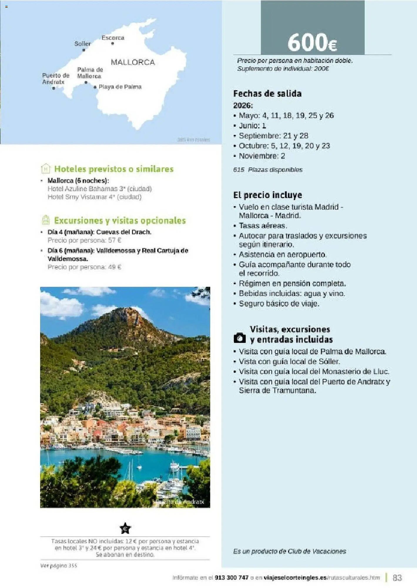 Catálogo Viajes El Corte Inglés