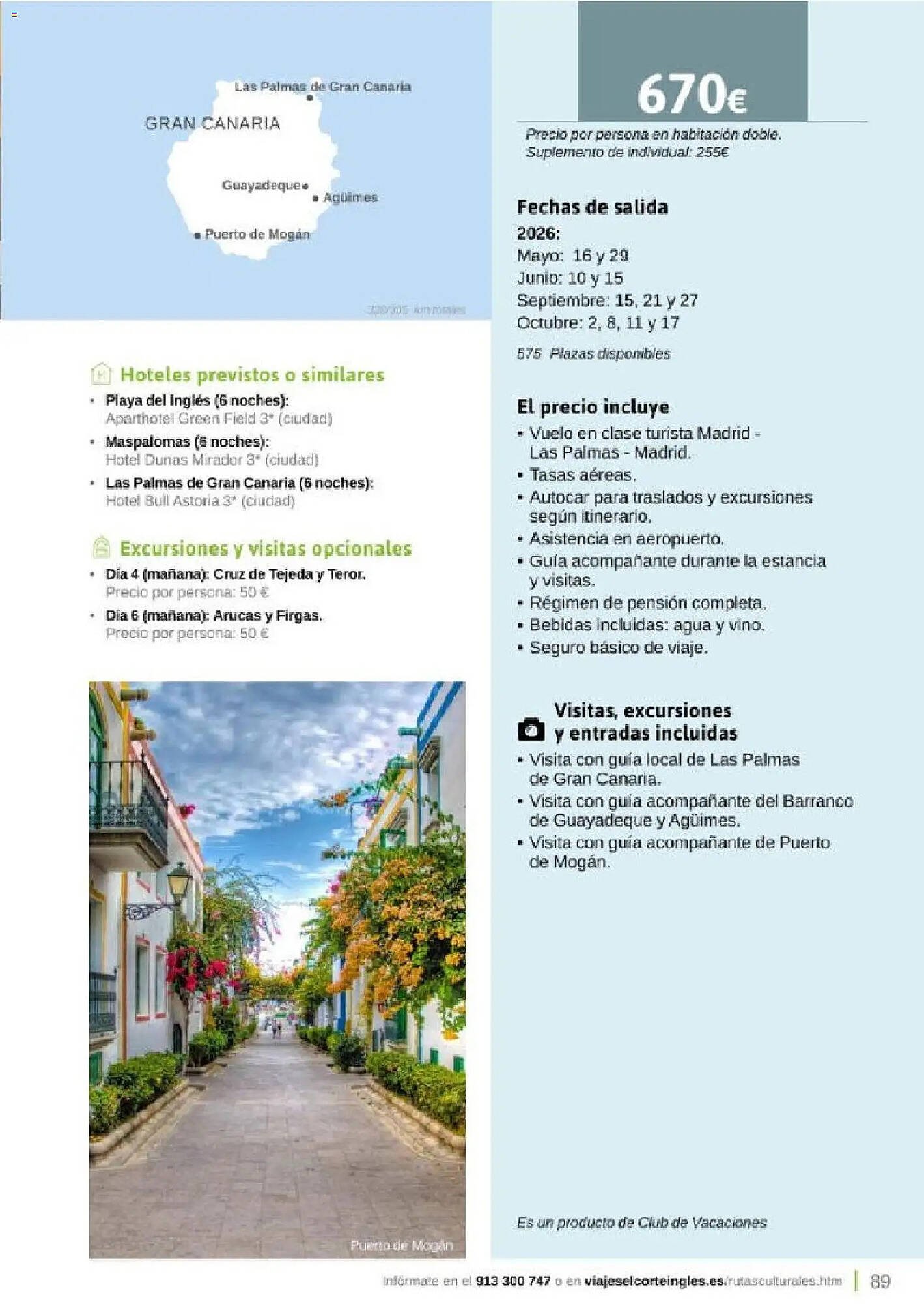 Catálogo Viajes El Corte Inglés