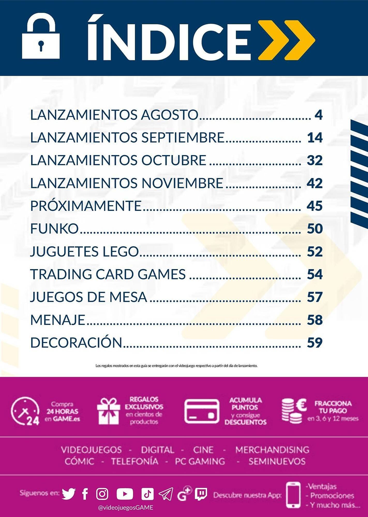 Folleto Game (2025-08-11 - 2025-08-31)