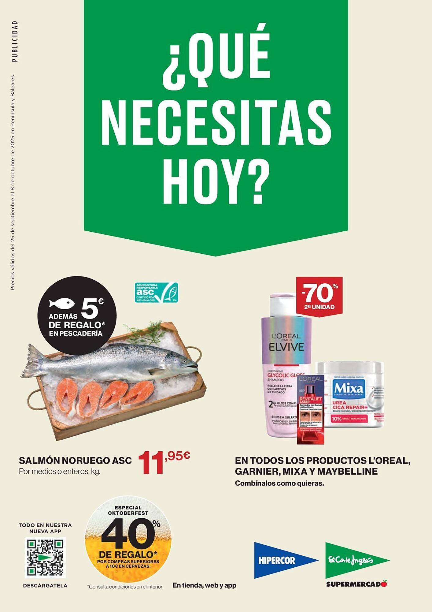Catálogo Hipercor (2025-09-25 - 2025-10-08)