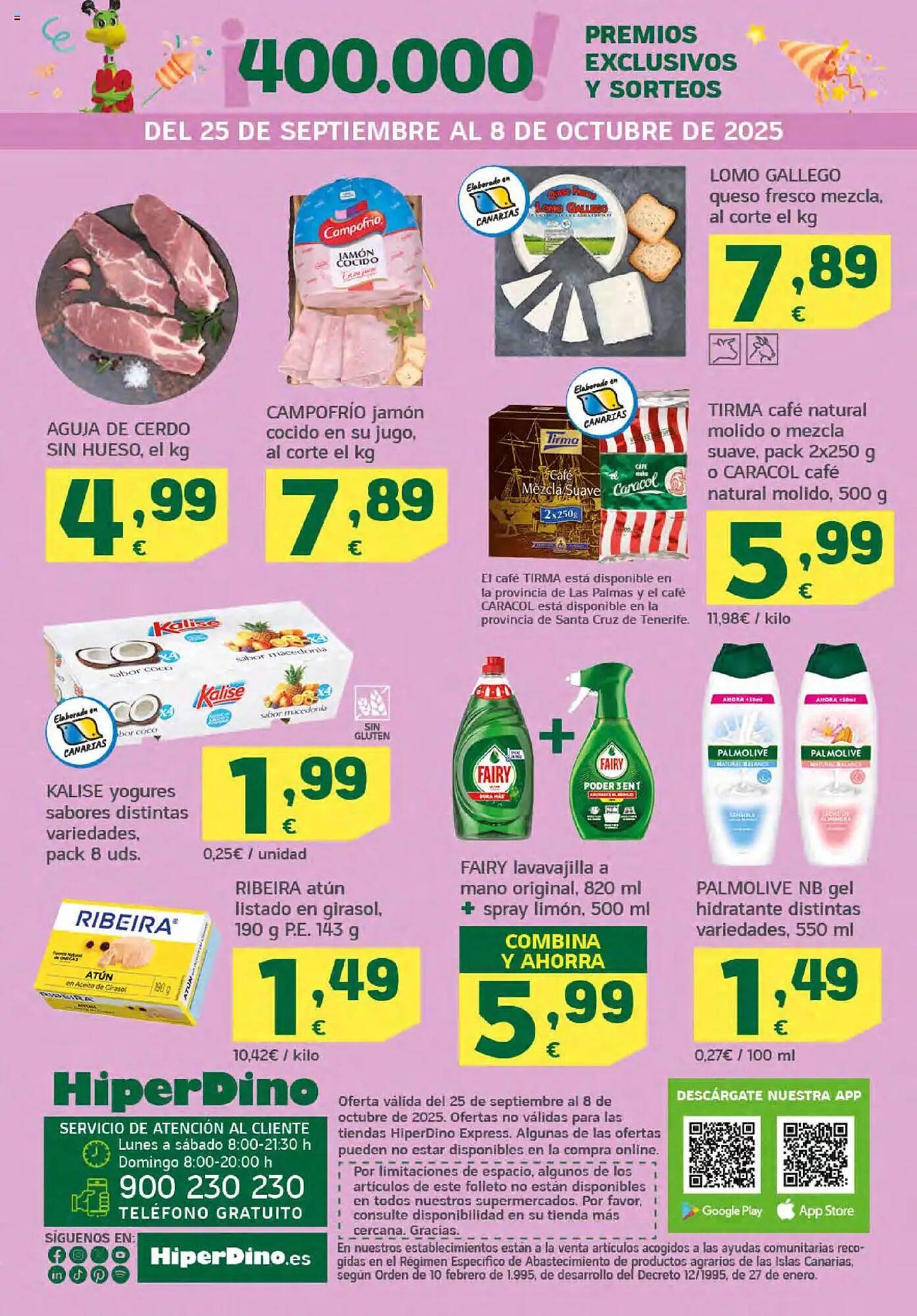 Folleto HiperDino (2025-09-25 - 2025-10-08)