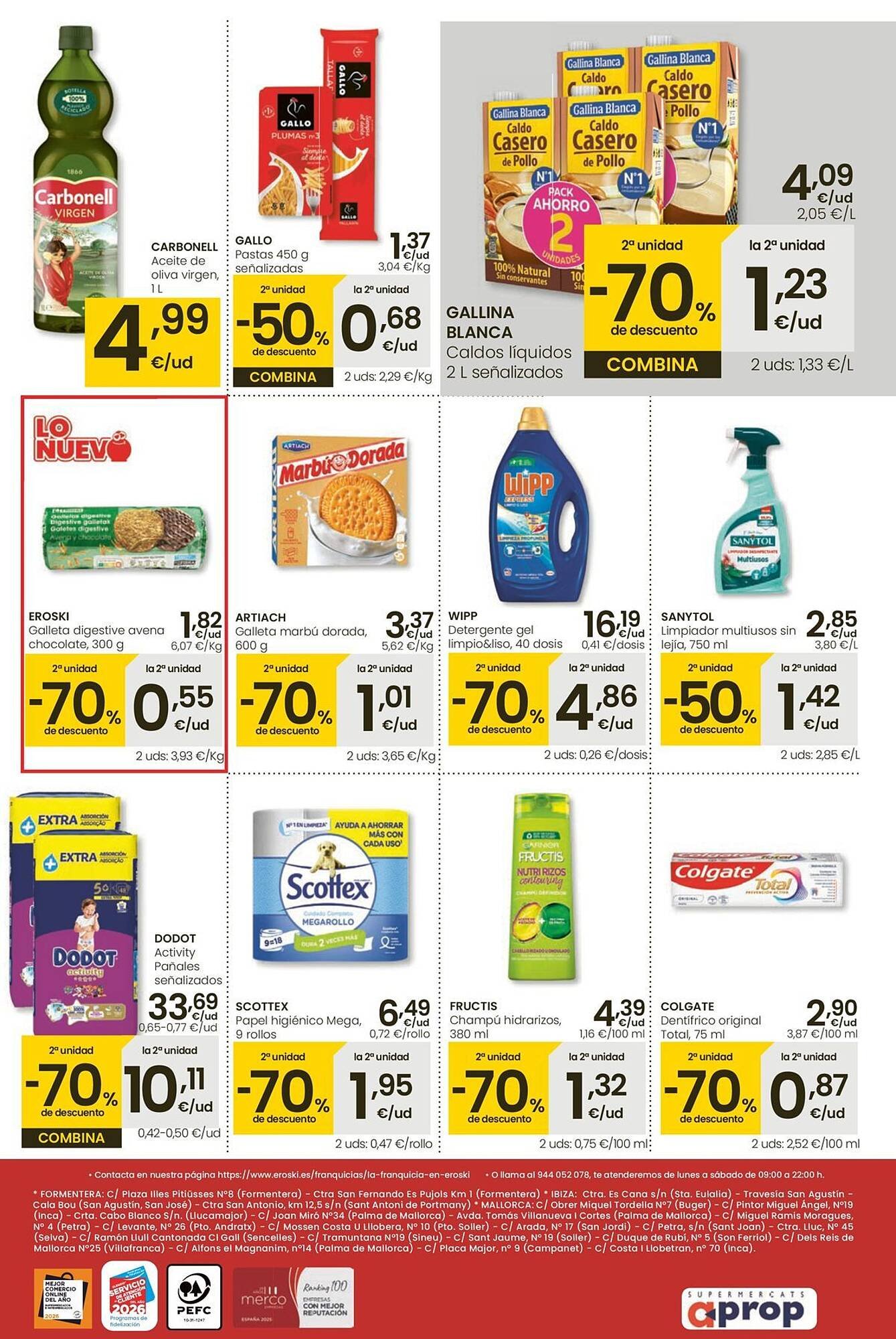 Folleto Eroski