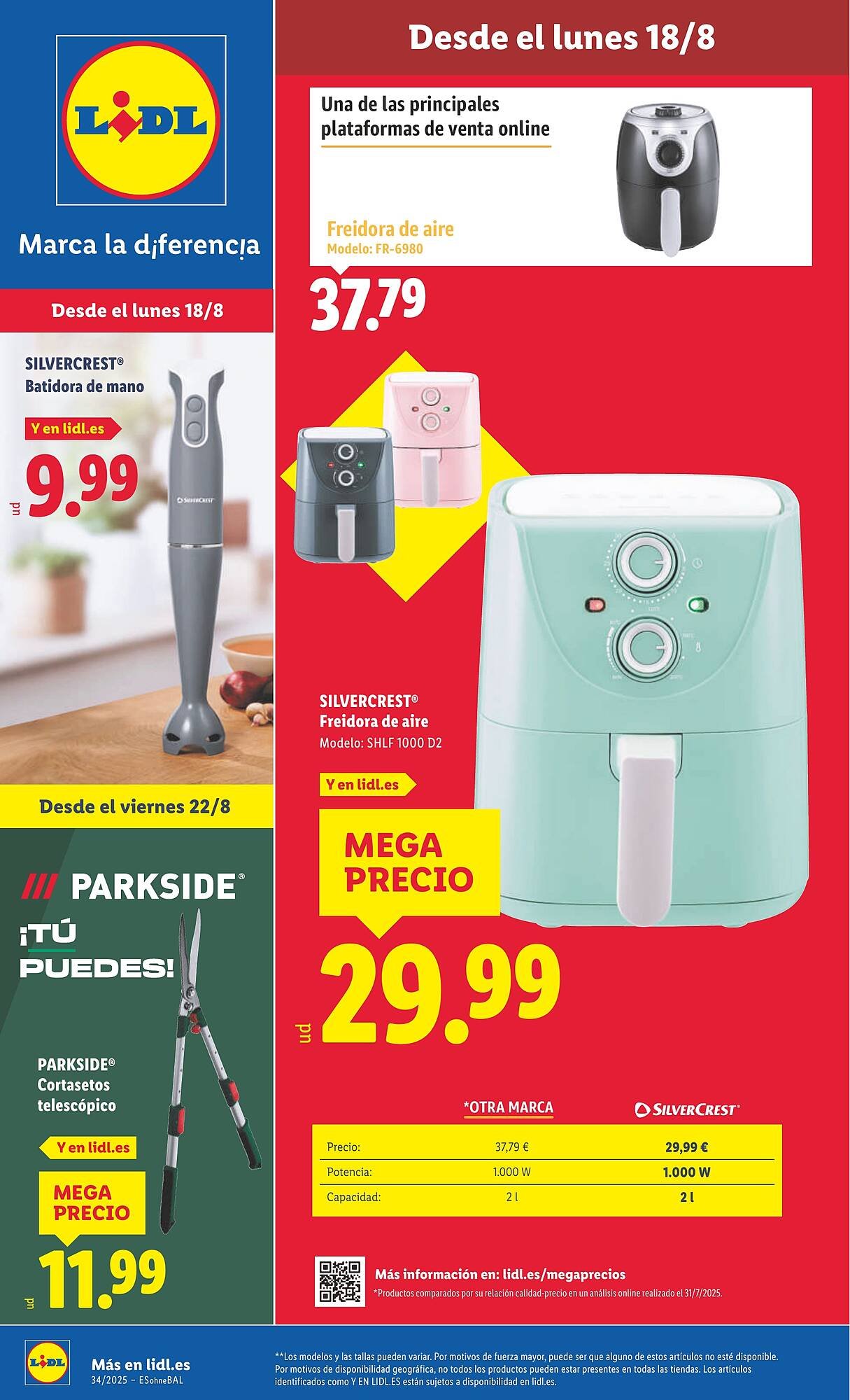 Folleto Lidl (2025-08-18 - 2025-08-24)