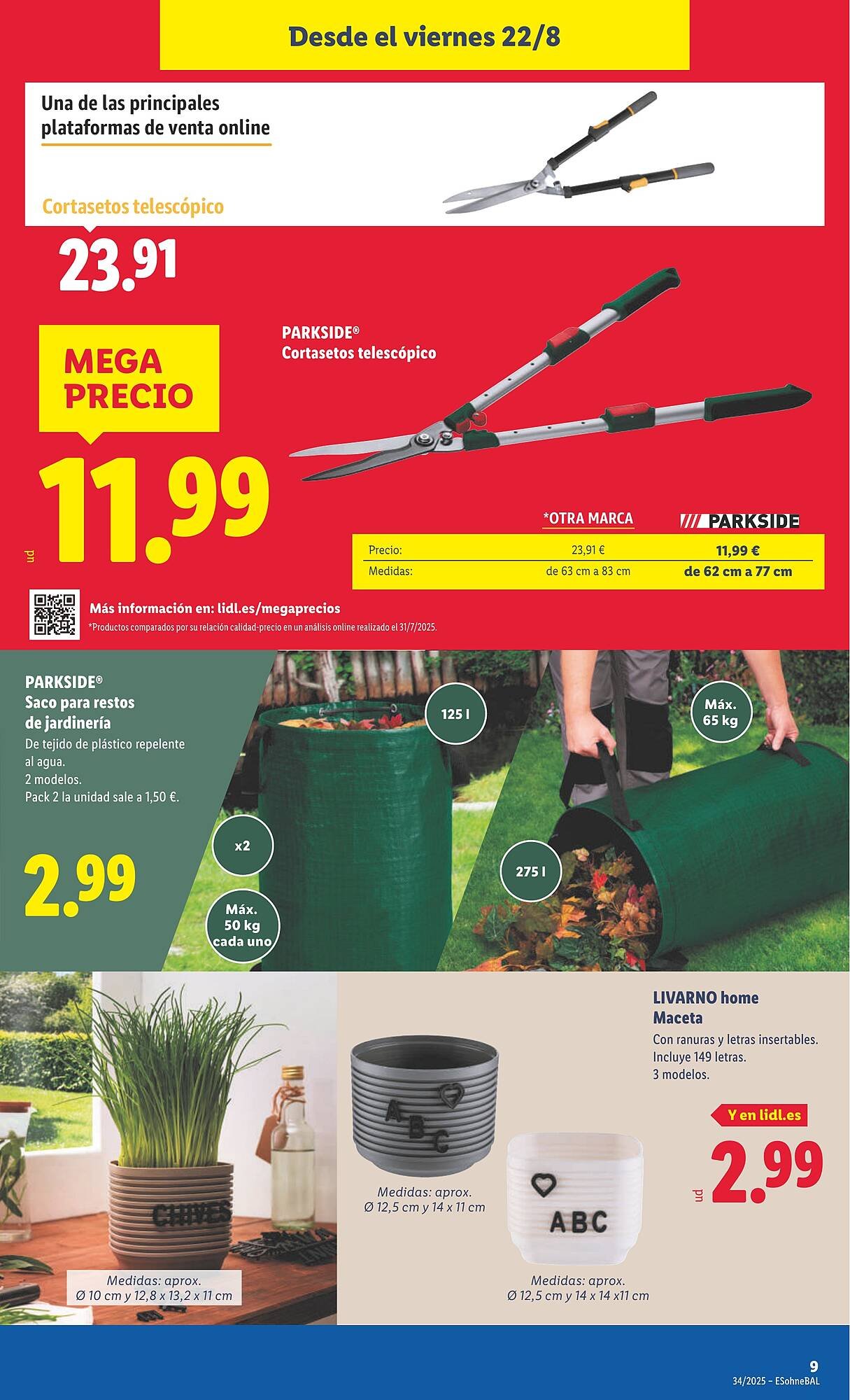 Folleto Lidl (2025-08-18 - 2025-08-24)