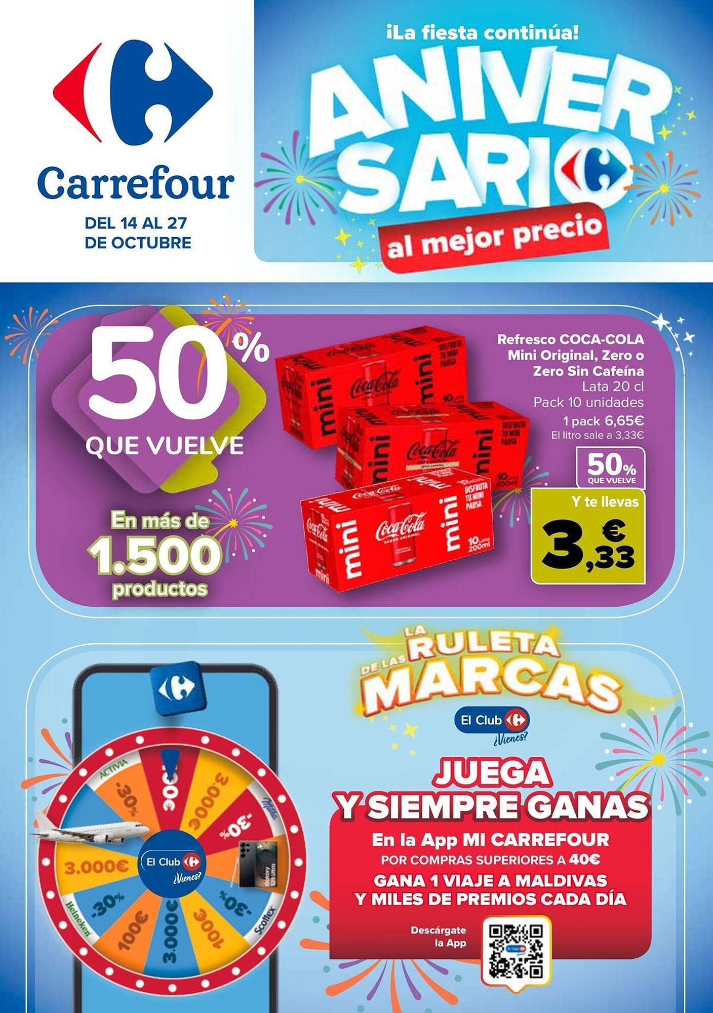 Folleto Carrefour (2025-10-14 - 2025-10-27)