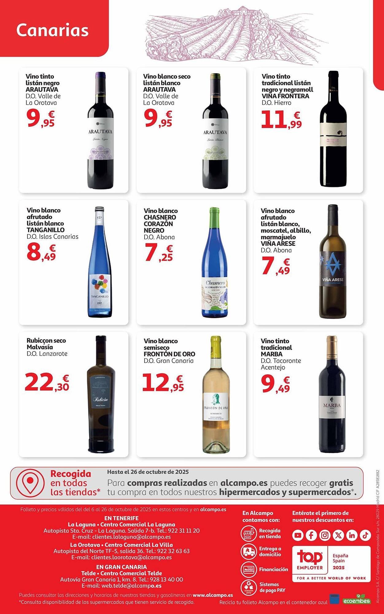 Folleto Alcampo (2025-10-06 - 2025-10-26)