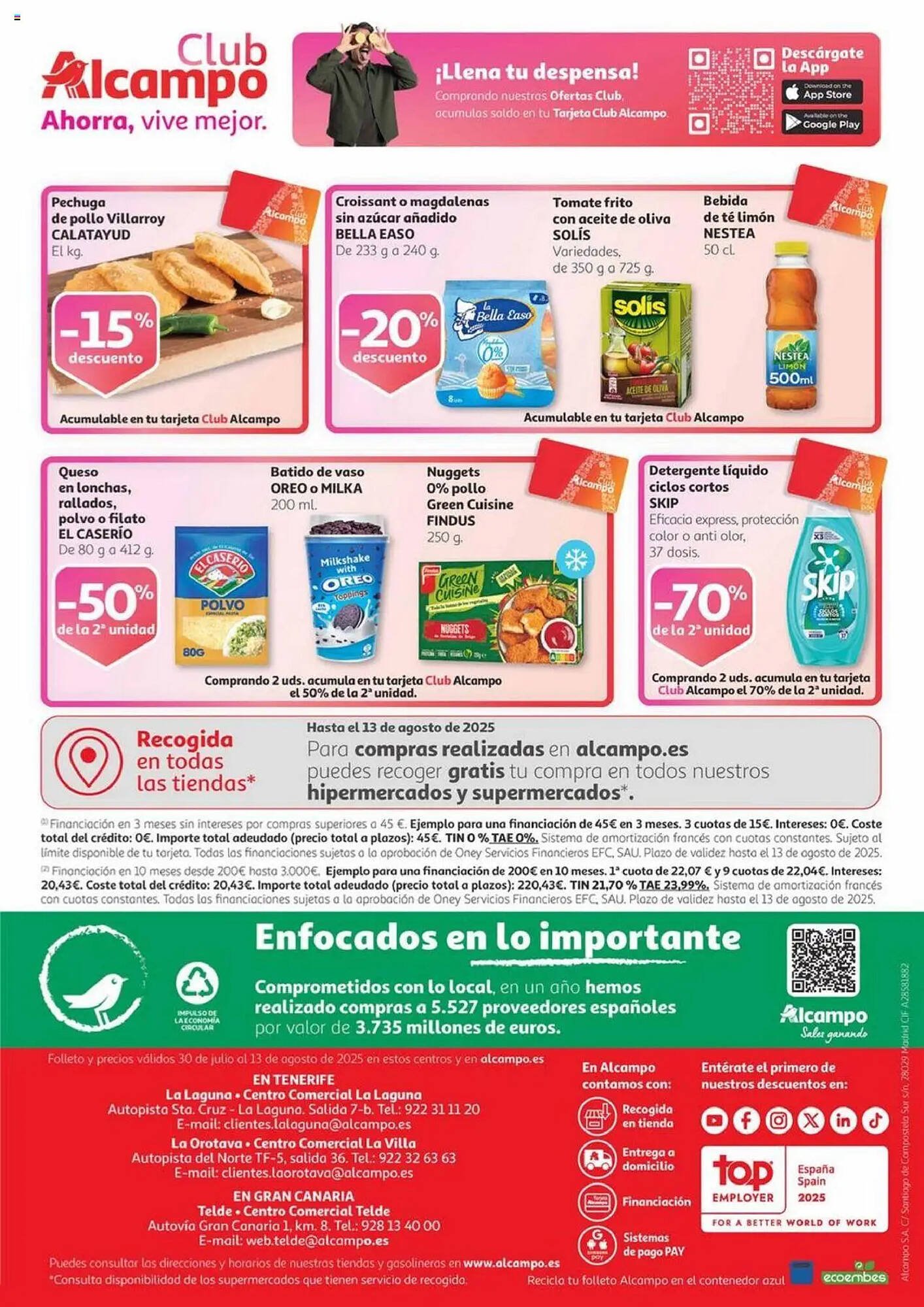 Folleto Alcampo (2025-07-30 - 2025-08-13)