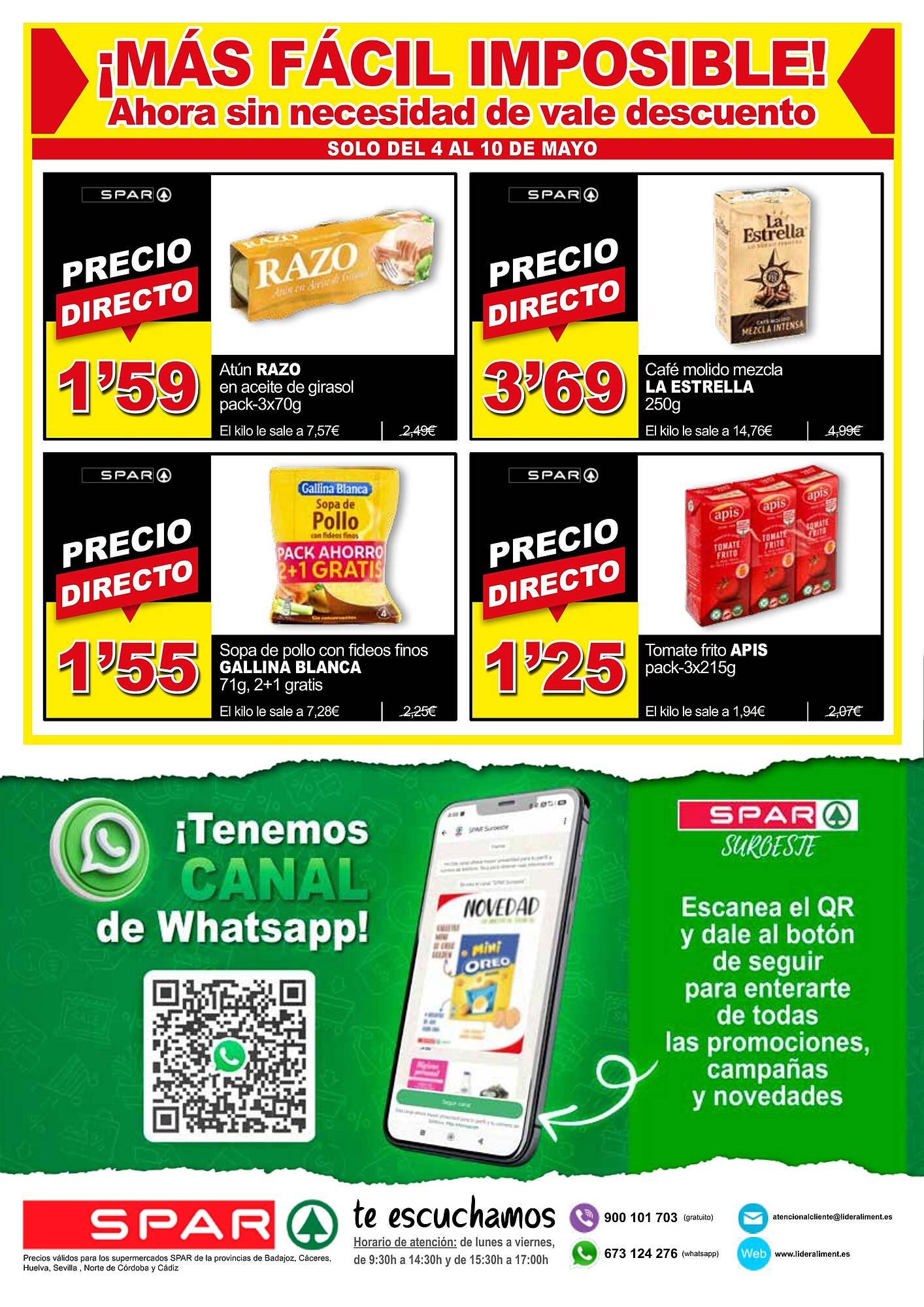 Folleto SPAR