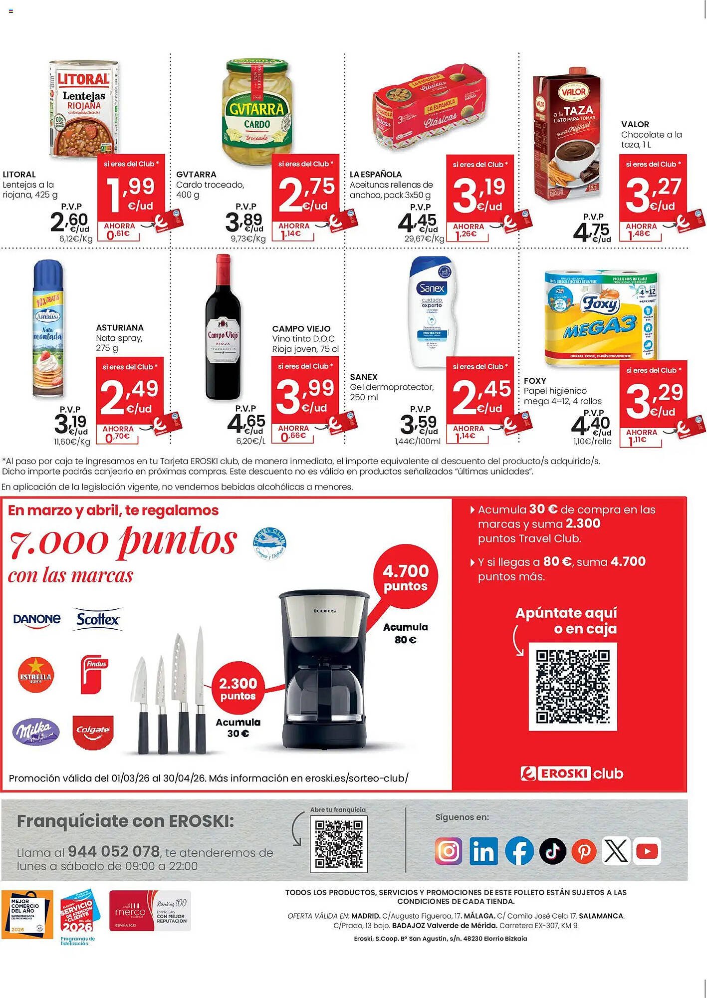 Folleto Eroski