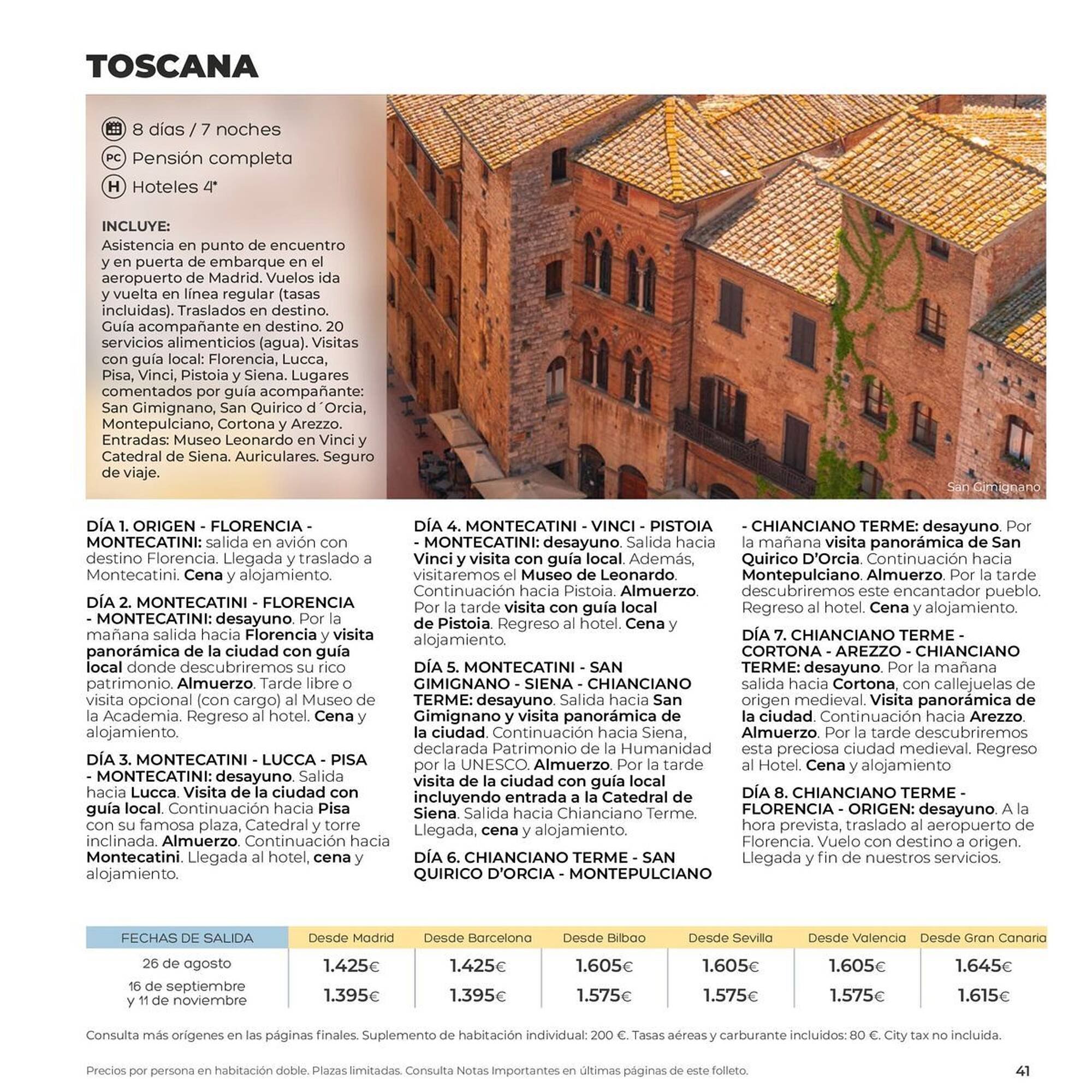 Folleto Viajes El Corte Inglés (2025-08-14 - 2025-12-31)