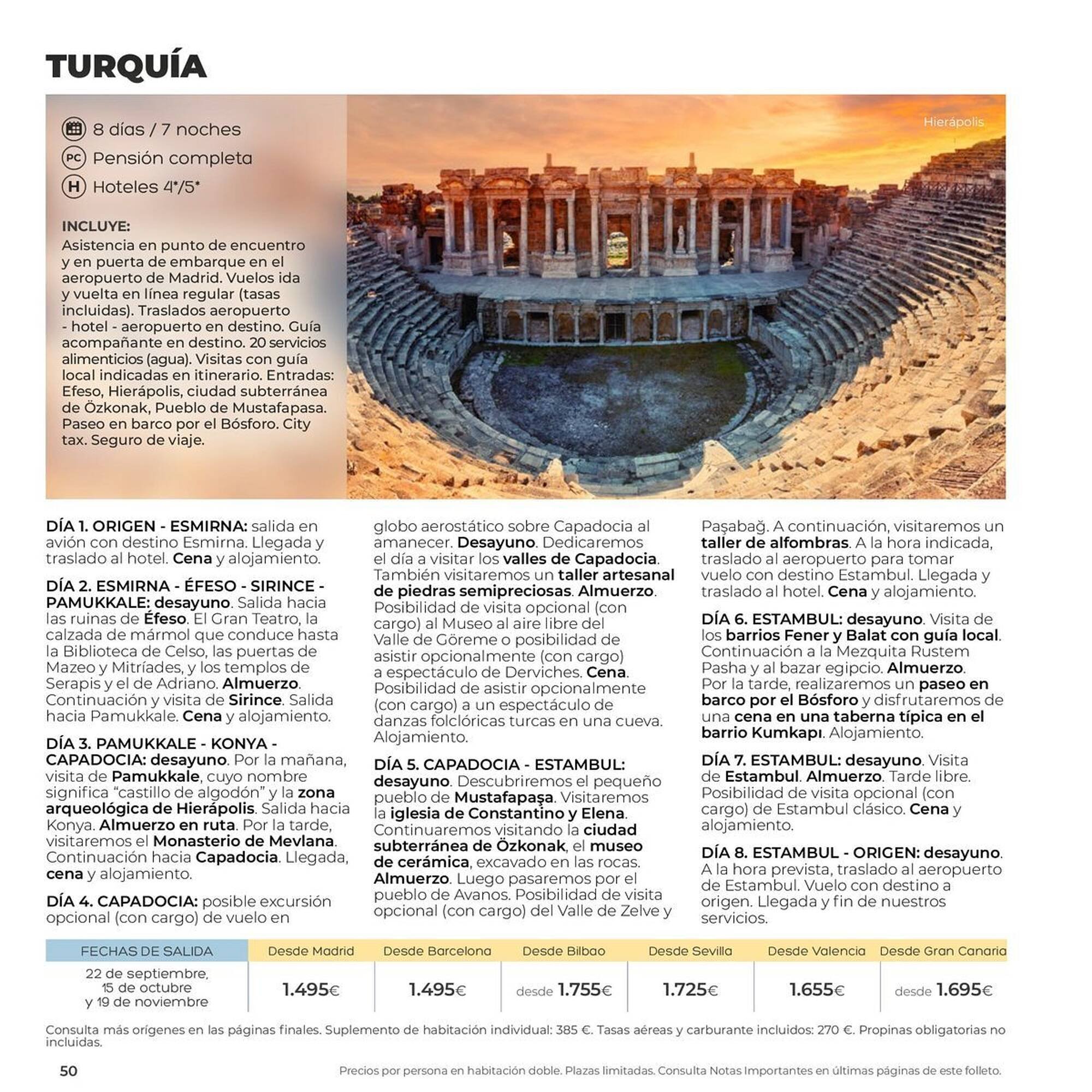 Folleto Viajes El Corte Inglés (2025-08-14 - 2025-12-31)