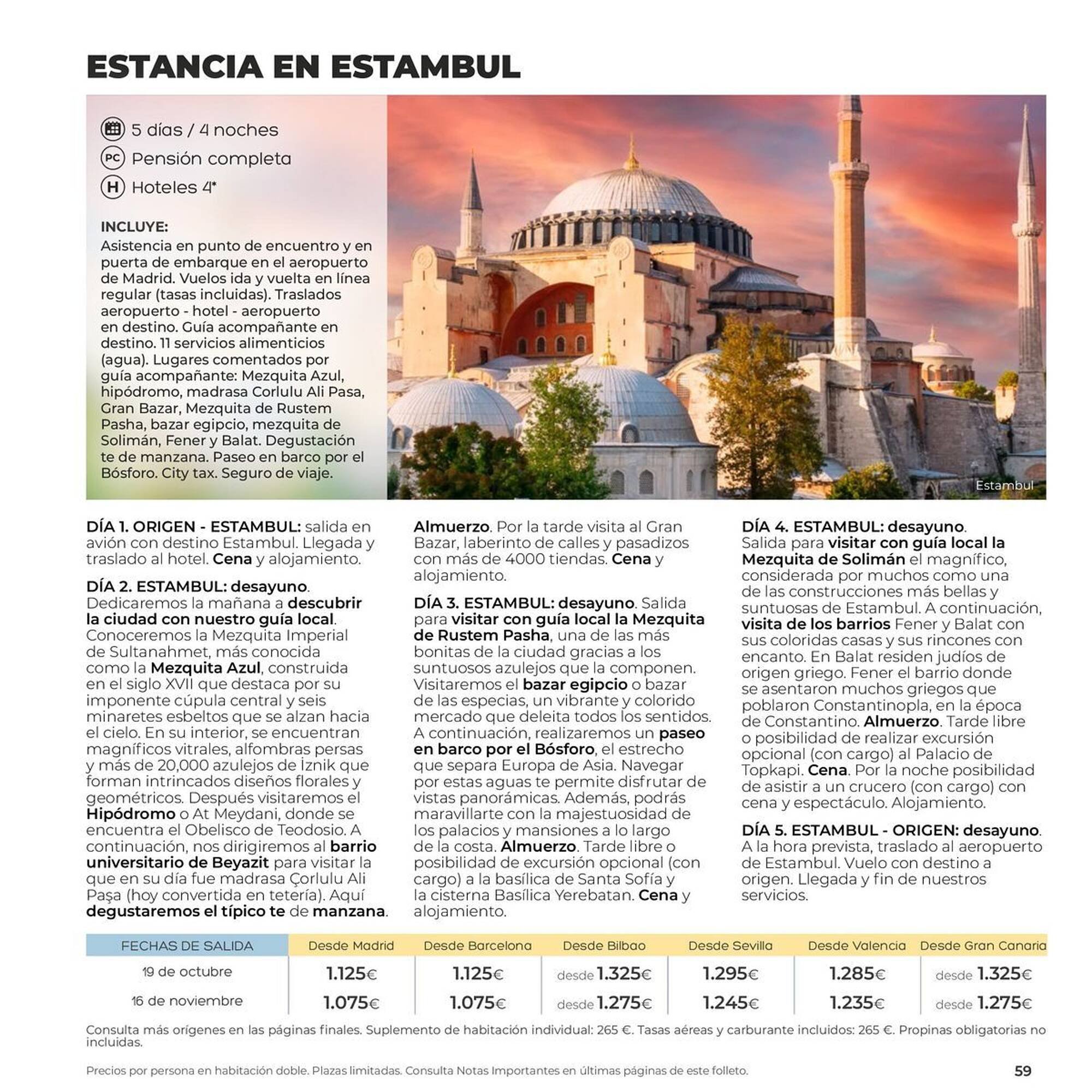 Folleto Viajes El Corte Inglés (2025-08-14 - 2025-12-31)