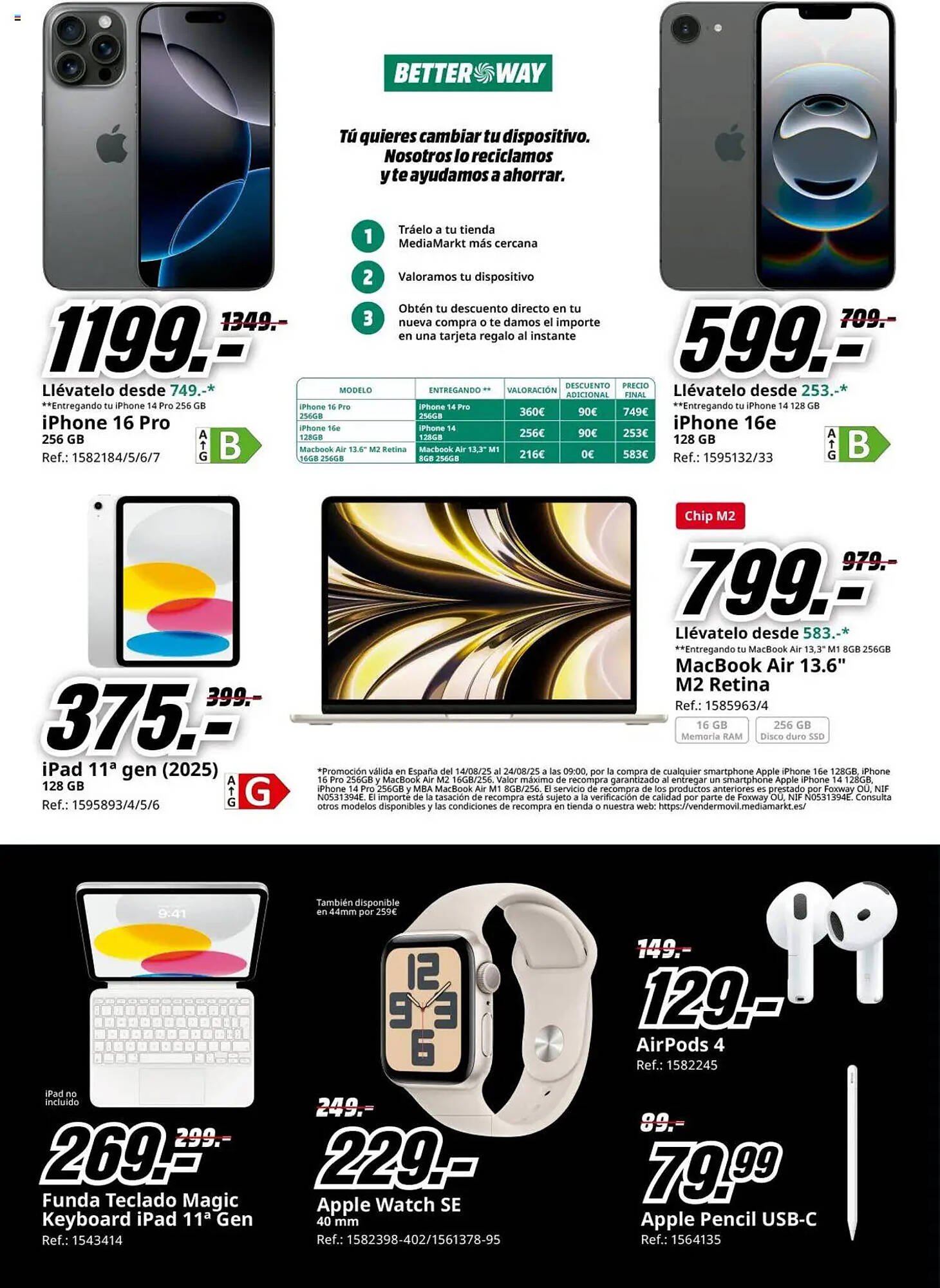 Folleto MediaMarkt (2025-08-14 - 2025-08-24)