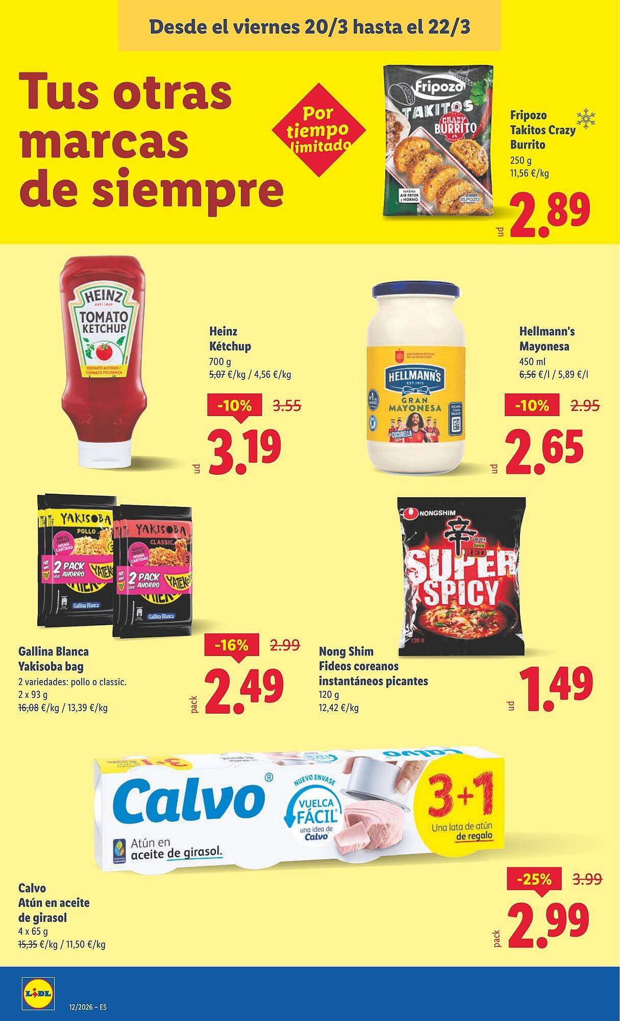 Catálogo Lidl (2026-03-16 - 2026-03-22)