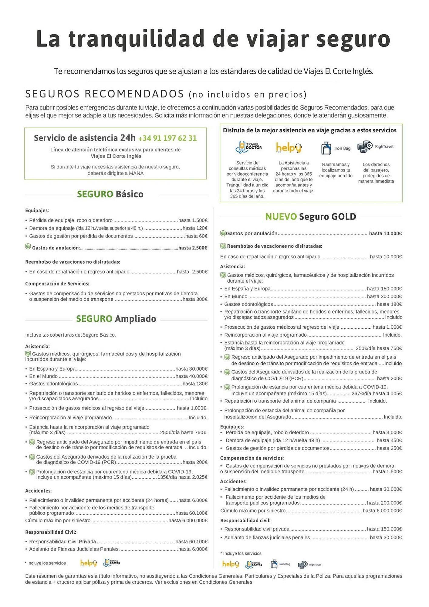 Folleto Viajes El Corte Inglés (2025-08-14 - 2025-08-31)