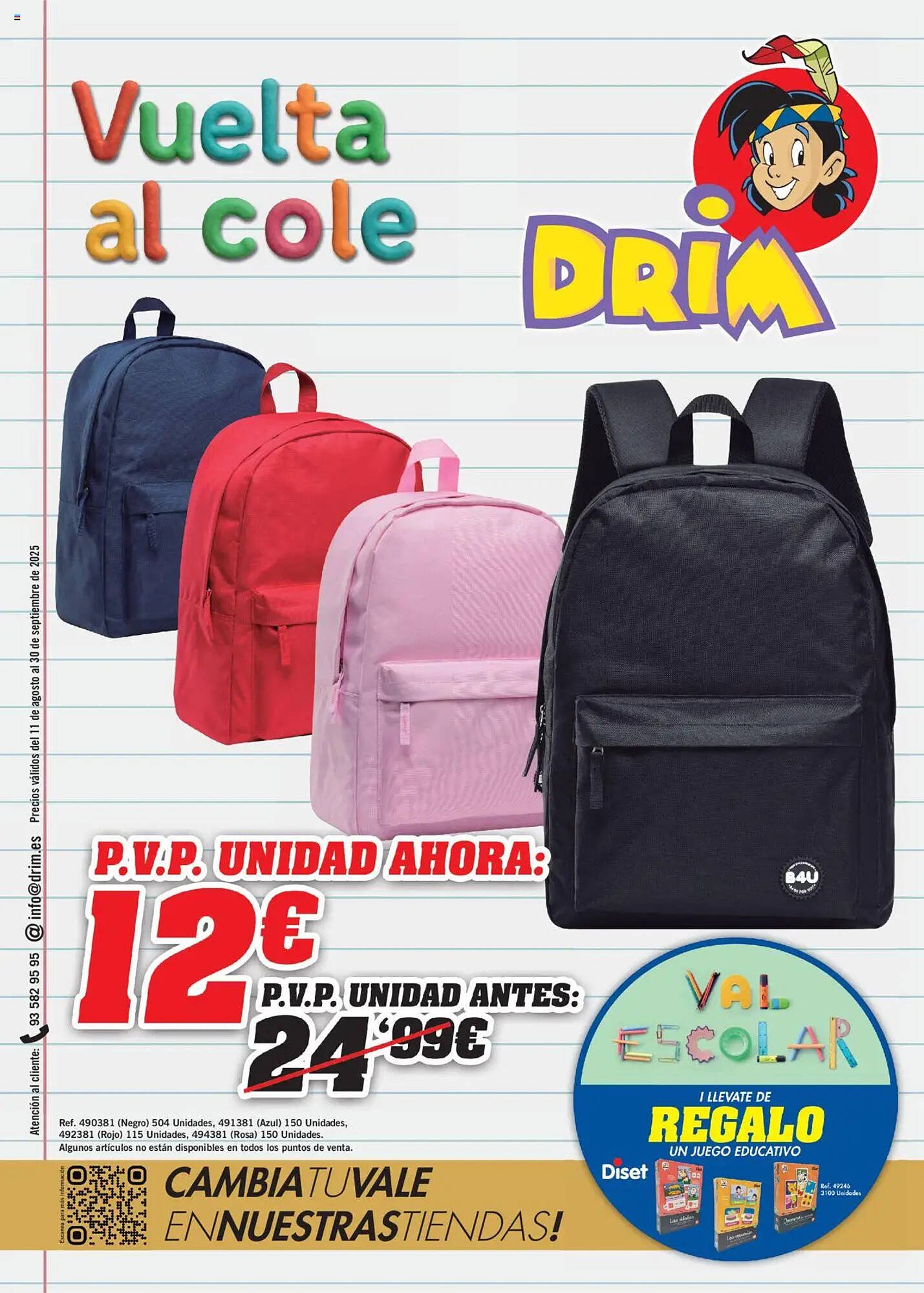 Folleto DRIM (2025-08-11 - 2025-09-30)