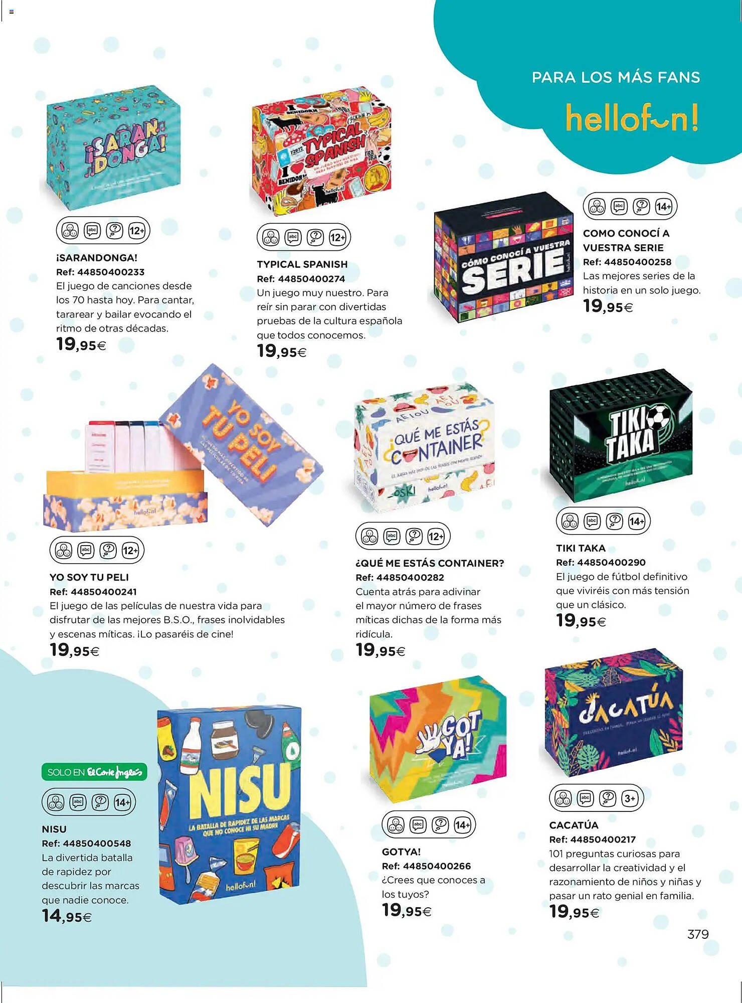 Catálogo El Corte Inglés