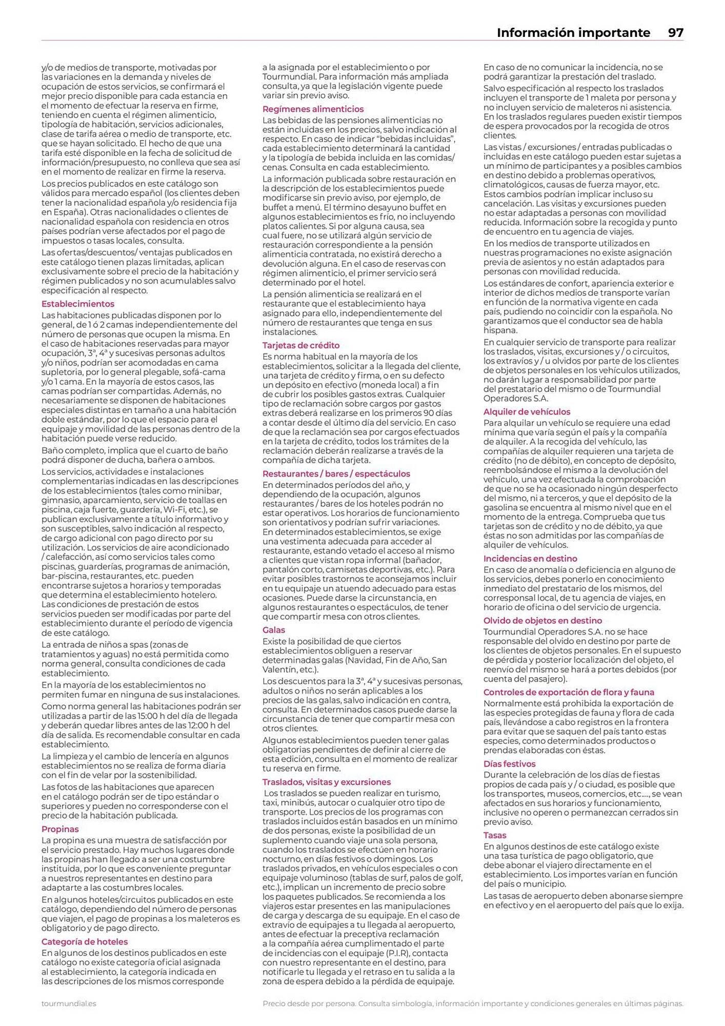 Catálogo Viajes El Corte Inglés