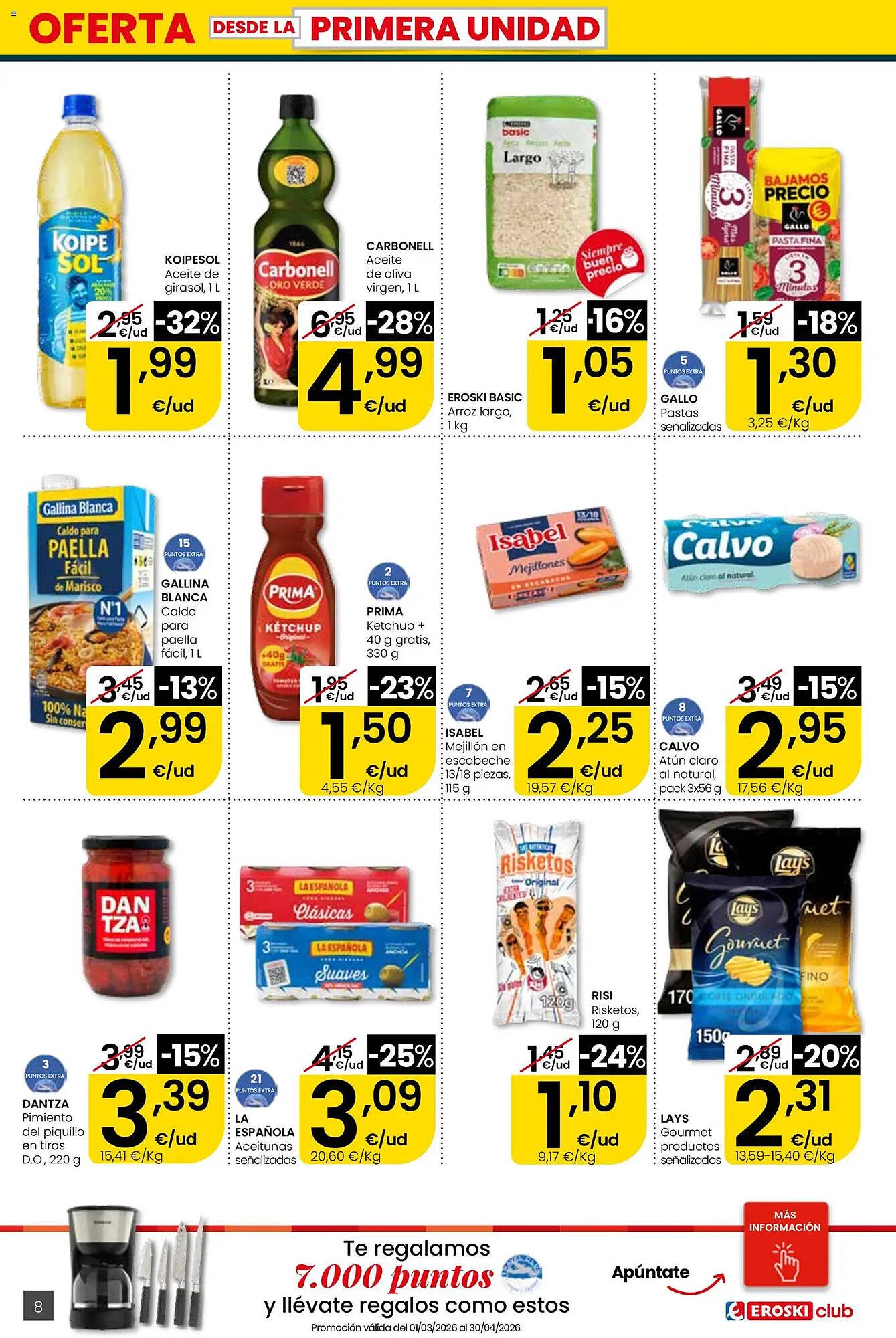Folleto Eroski