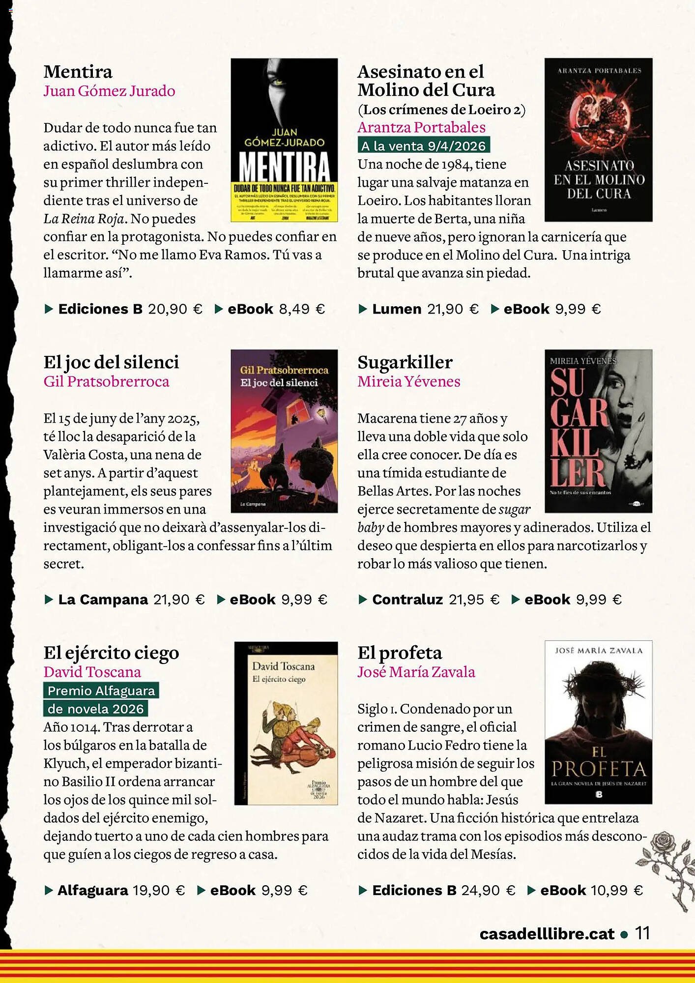 Catálogo Casa del Libro