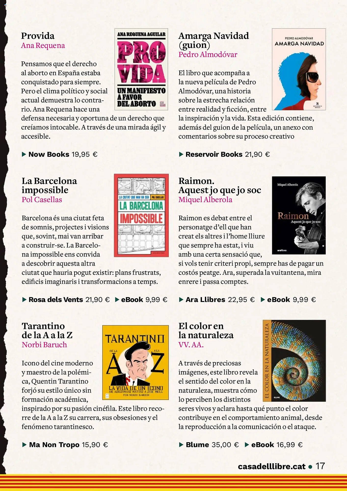 Catálogo Casa del Libro