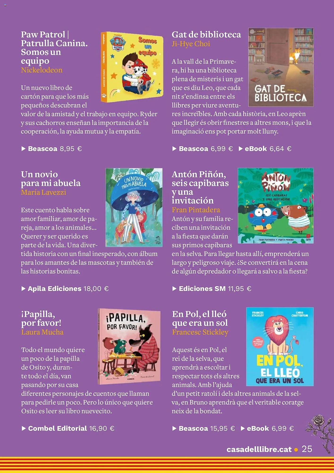 Catálogo Casa del Libro