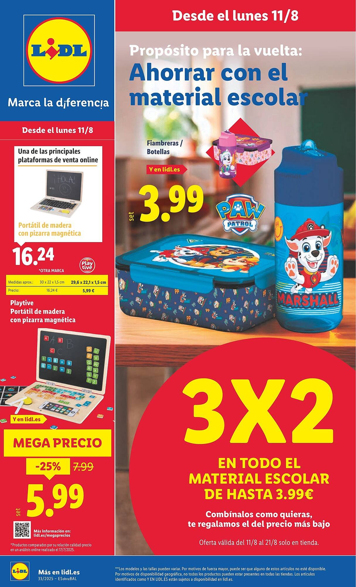 Folleto Lidl (2025-08-11 - 2025-08-17)